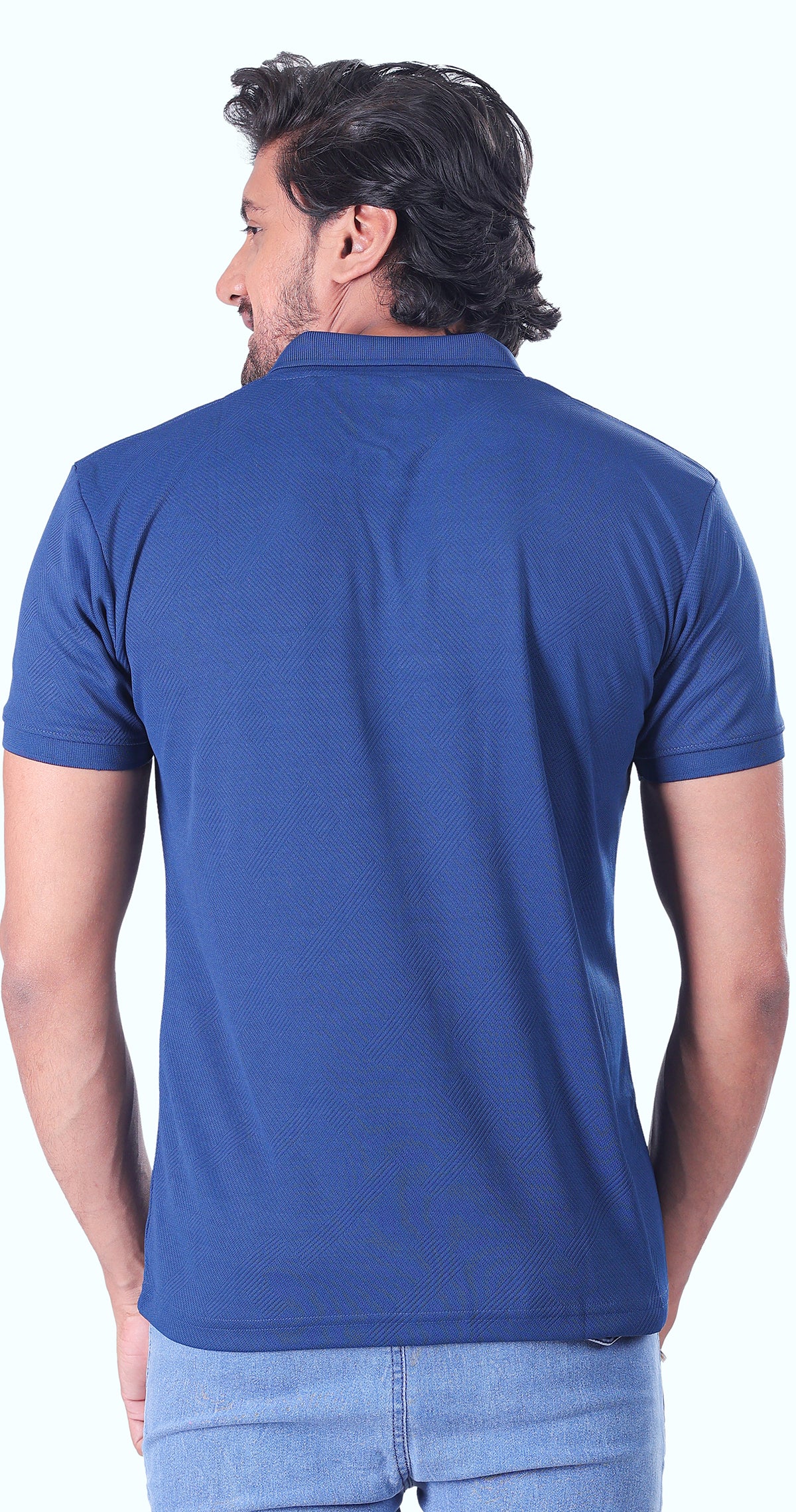 Men's Blue Polo Perfection Tshirt