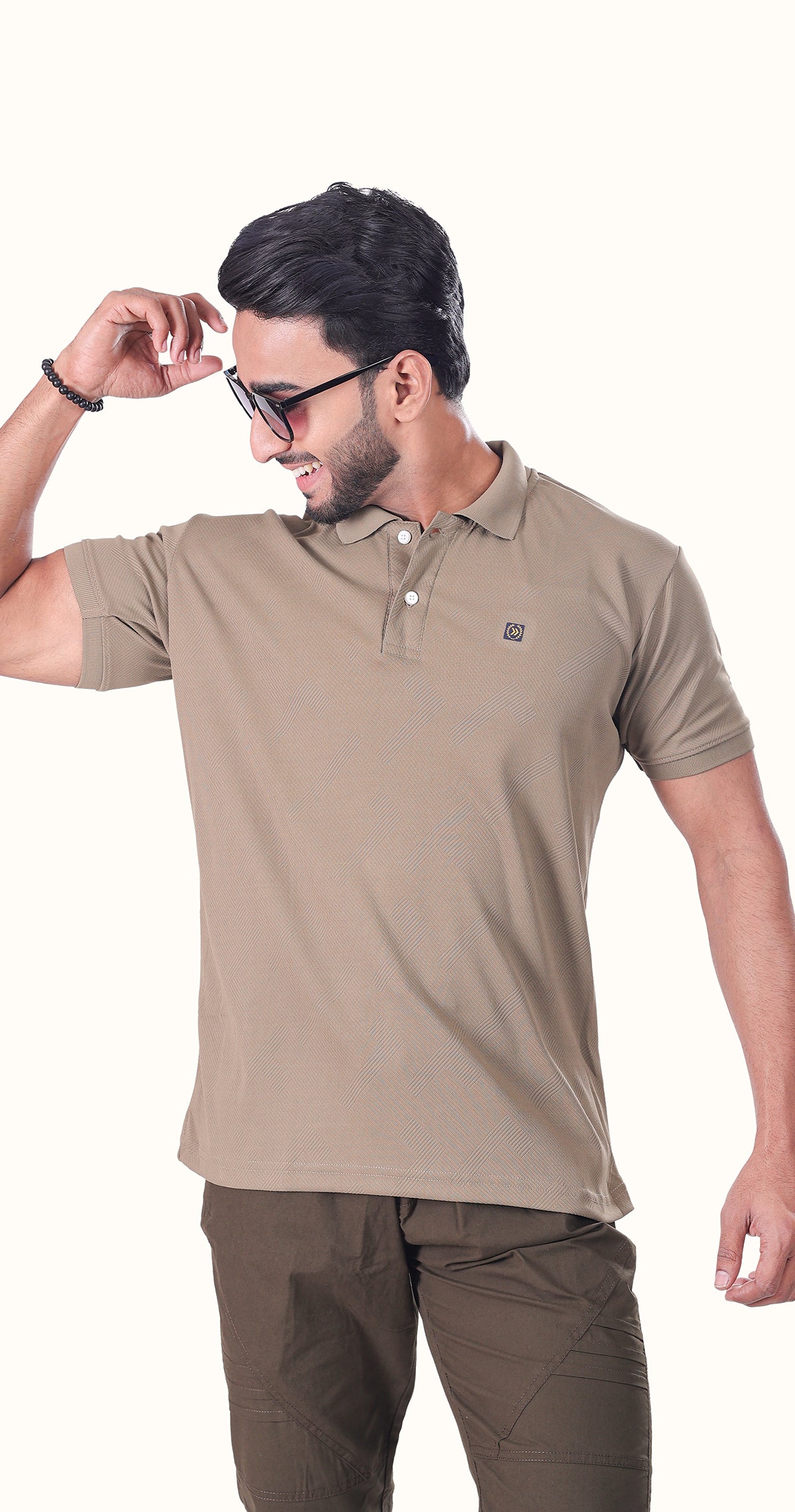 Men's Light Olive Polo Perfection Tshirt