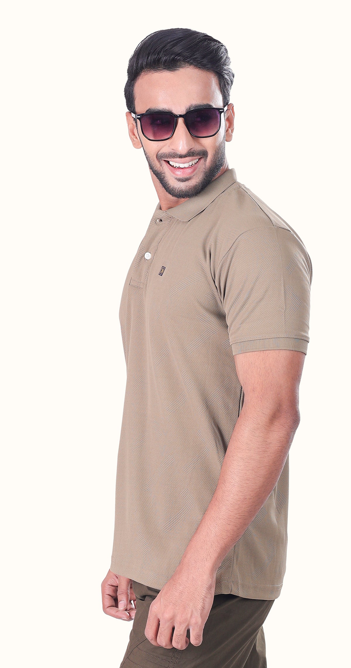 Men's Light Olive Polo Perfection Tshirt