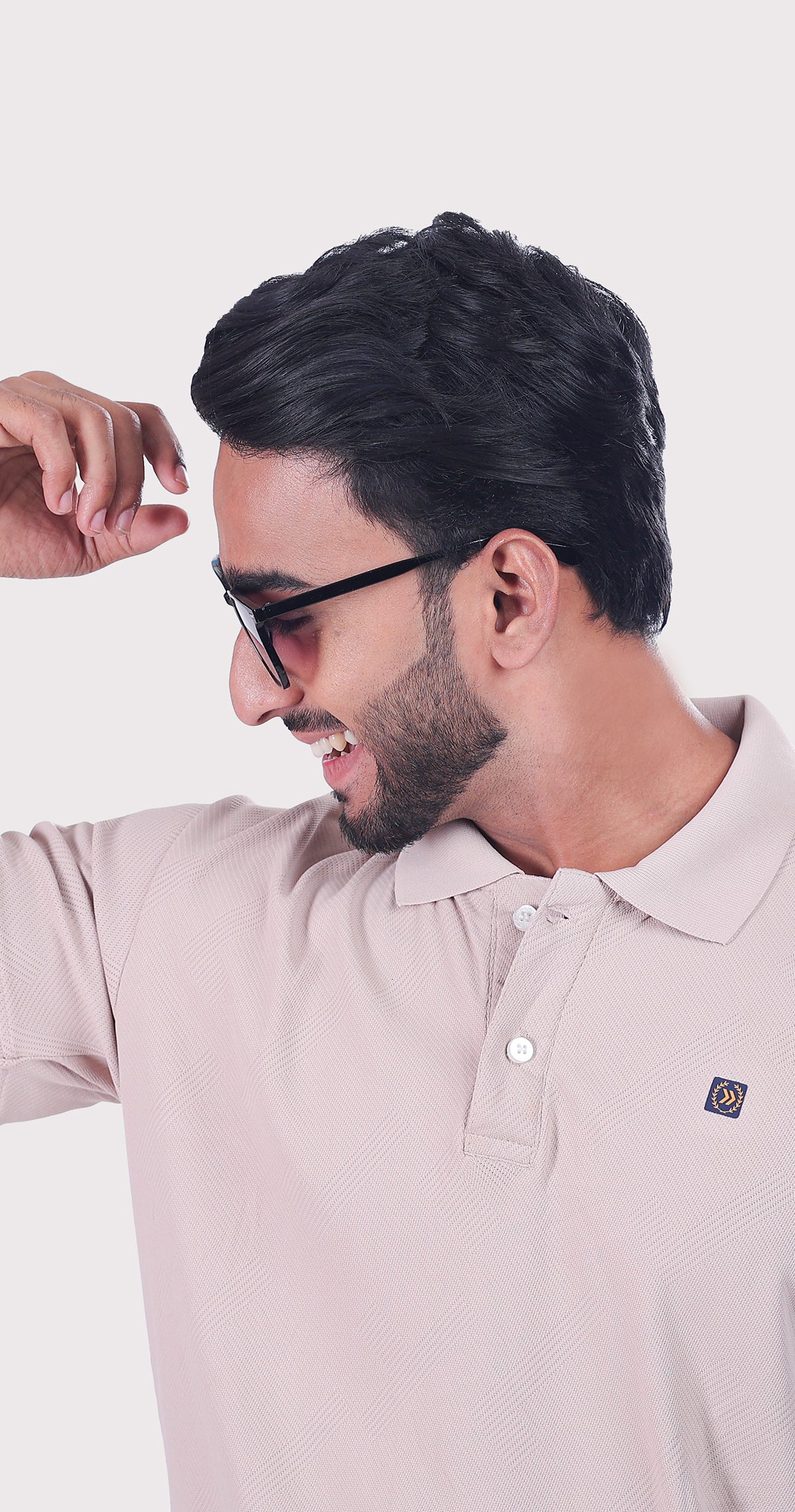 Men's Light Purple Polo Perfection Tshirt
