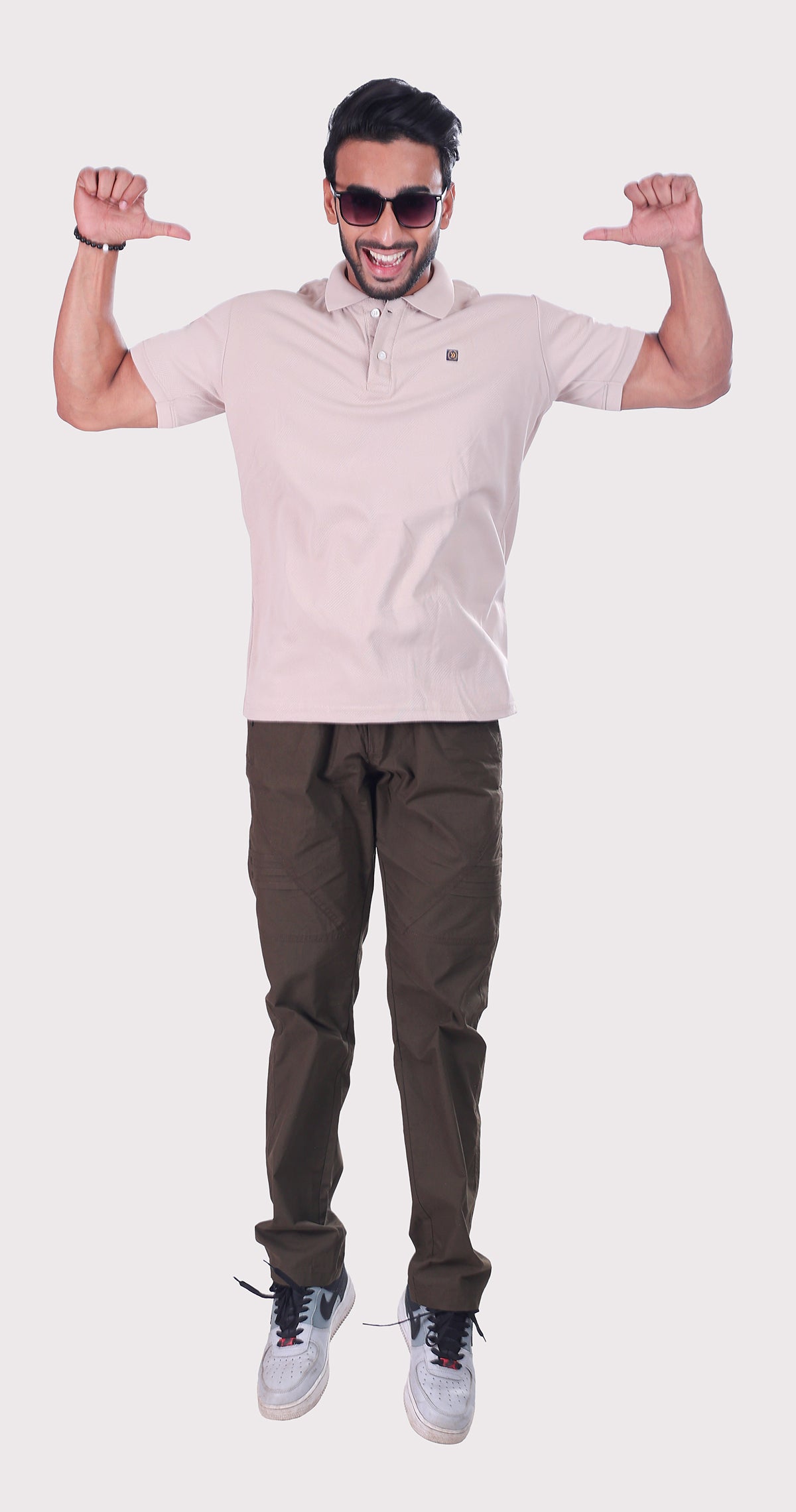 Men's Light Purple Polo Perfection Tshirt