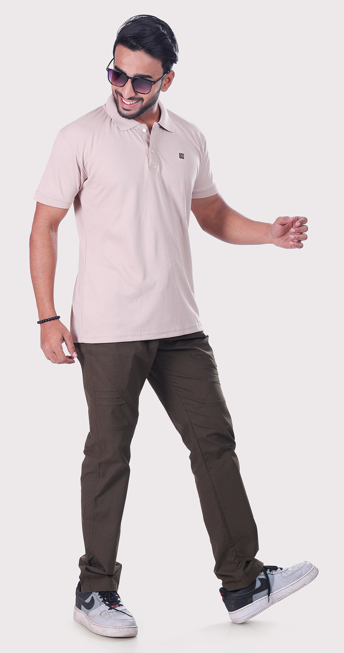 Men's Light Purple Polo Perfection Tshirt
