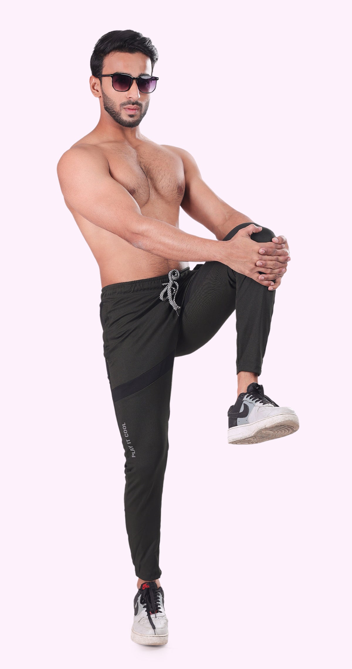 Men's Dynamic fit Sports Pants Soild sweat Control