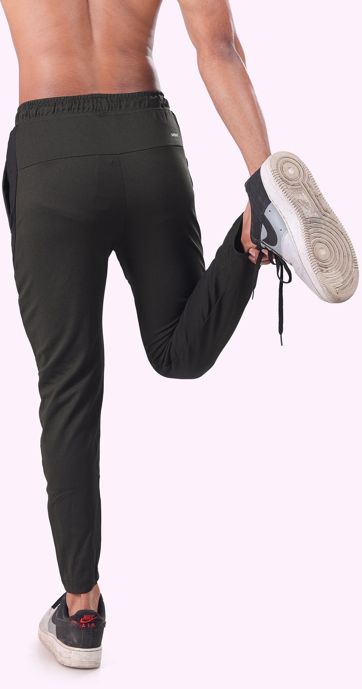 Men's Dynamic fit Sports Pants Soild sweat Control