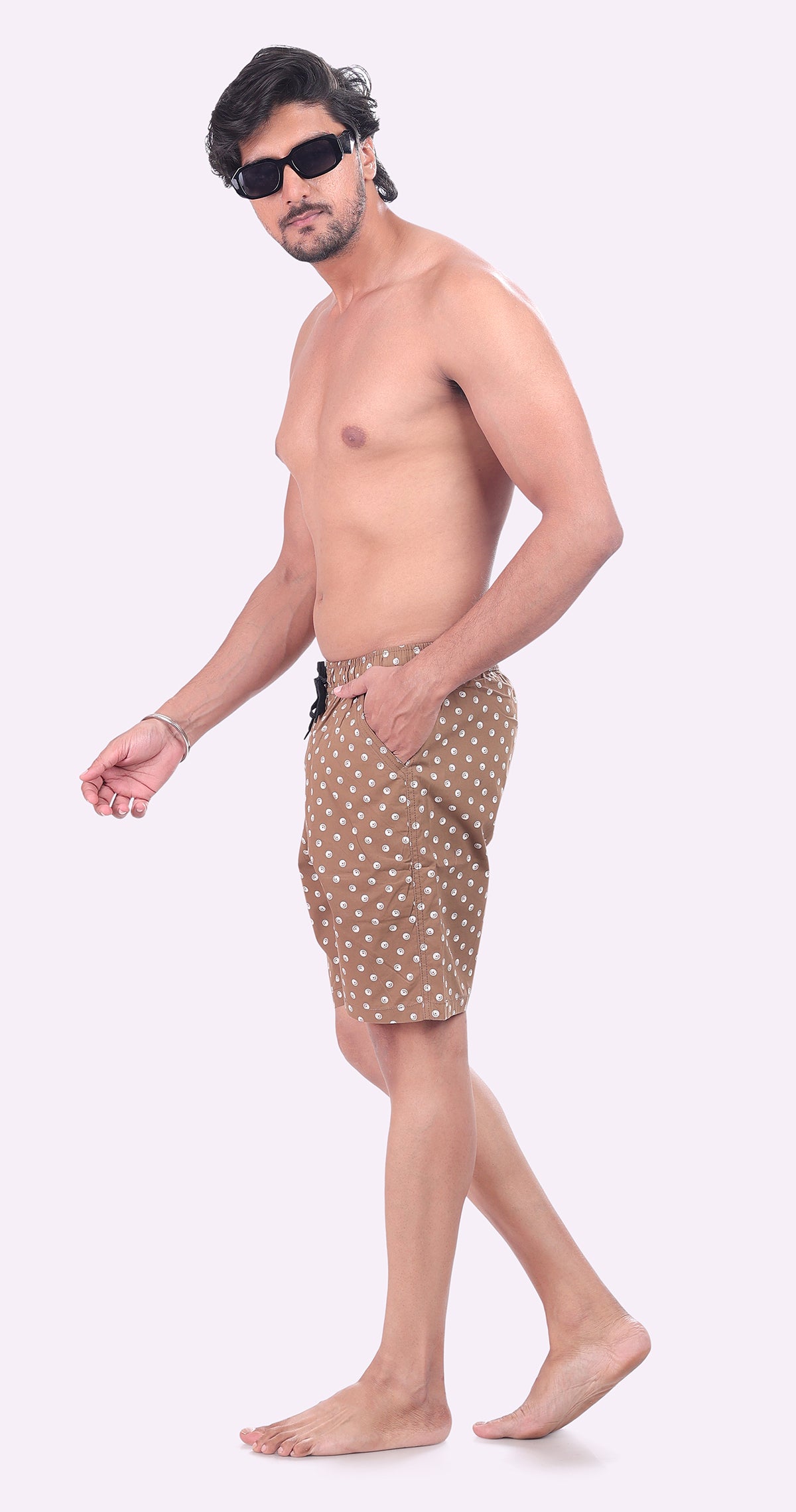 Men's Peanut Island Threads Printed Bermuda Comfort Cotton