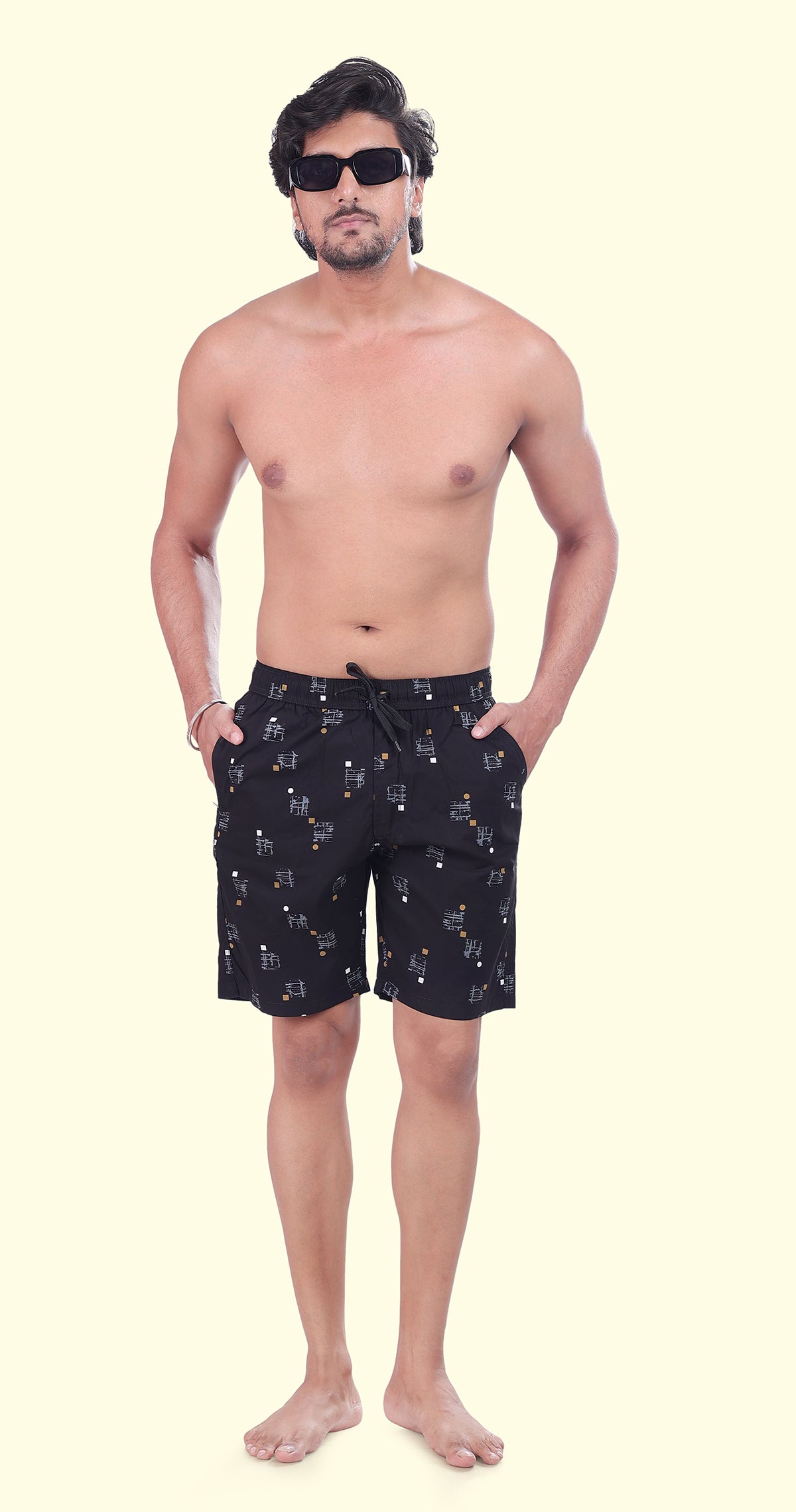 Men's Island Threads Printed Bermuda Comfort Cotton
