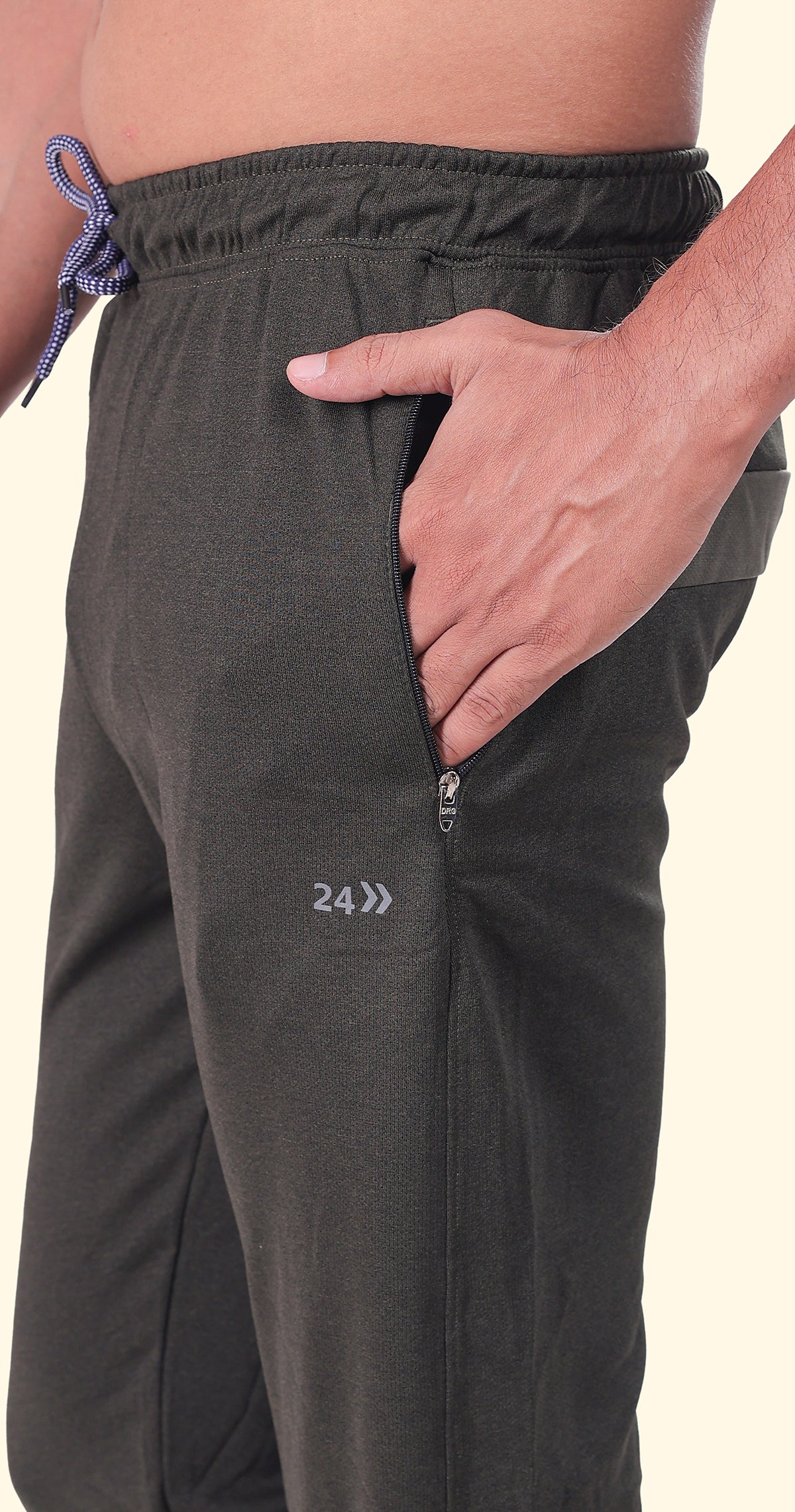Men's Green Performance Gear Sports Pants Soild sweat Control