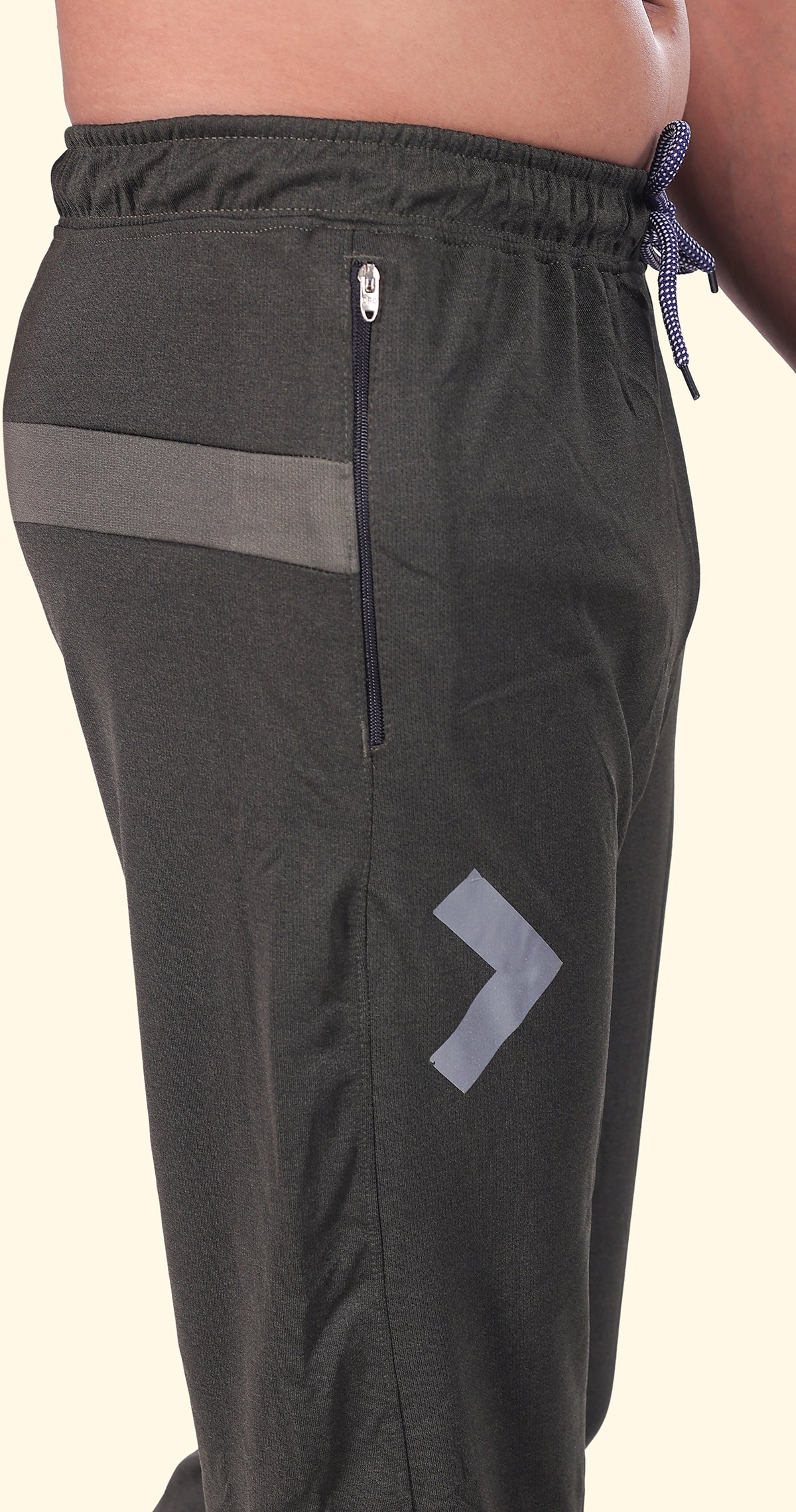 Men's Green Performance Gear Sports Pants Soild sweat Control