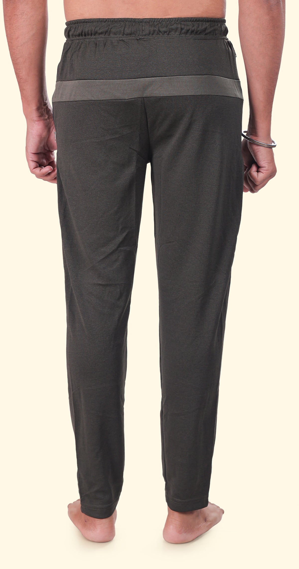 Men's Green Performance Gear Sports Pants Soild sweat Control