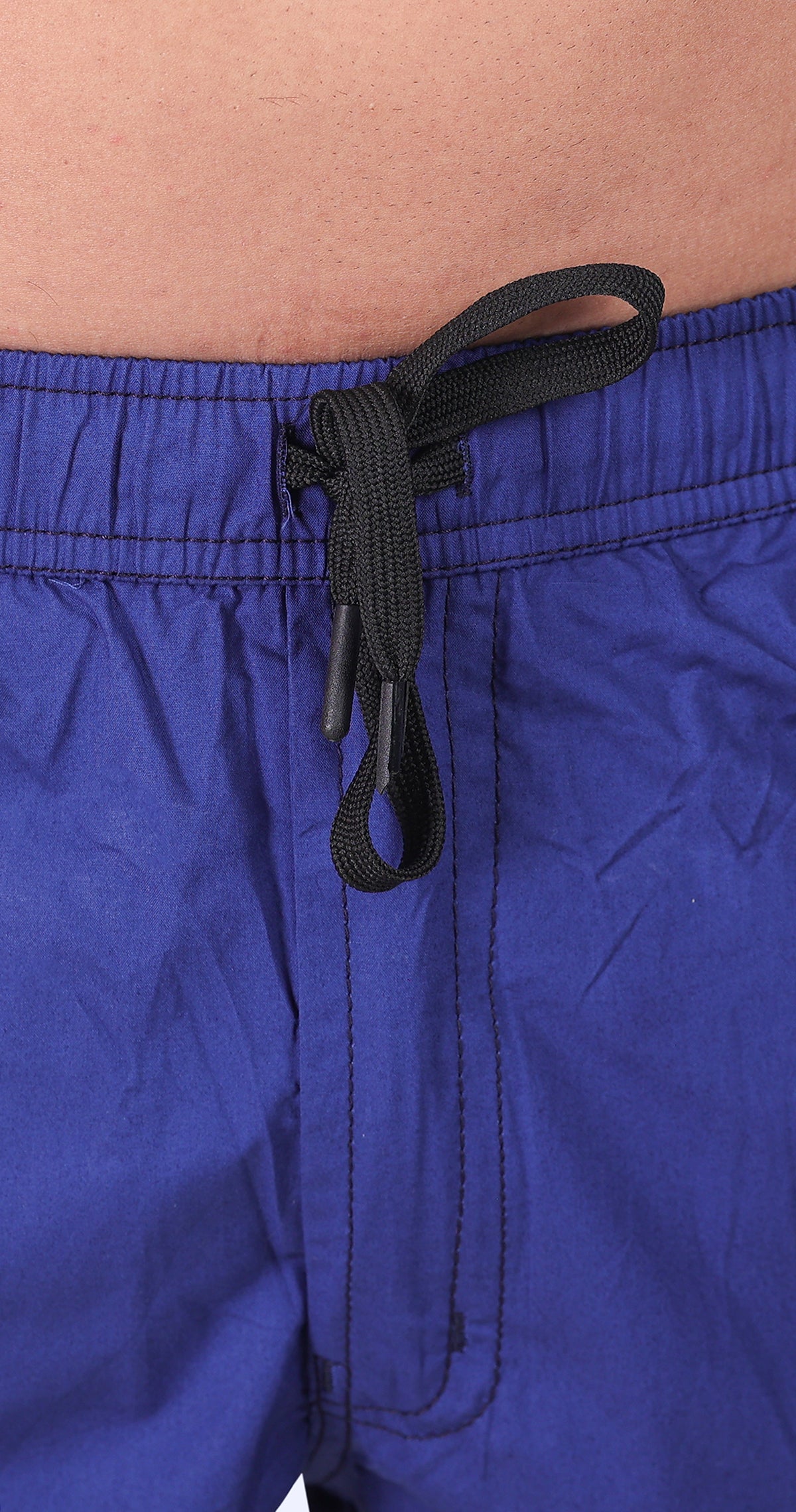 Men's Royal Blue Bermuda Vibe Solid Comfort Cotton