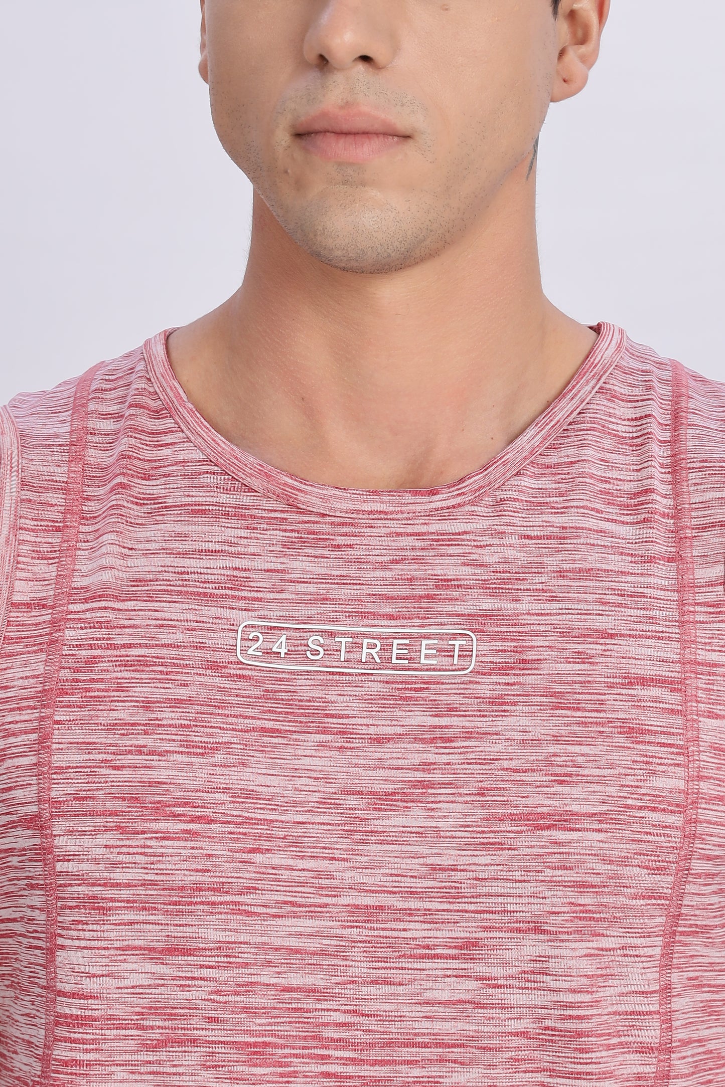 Men's Dusty Rose Active Wear SandoTshirt