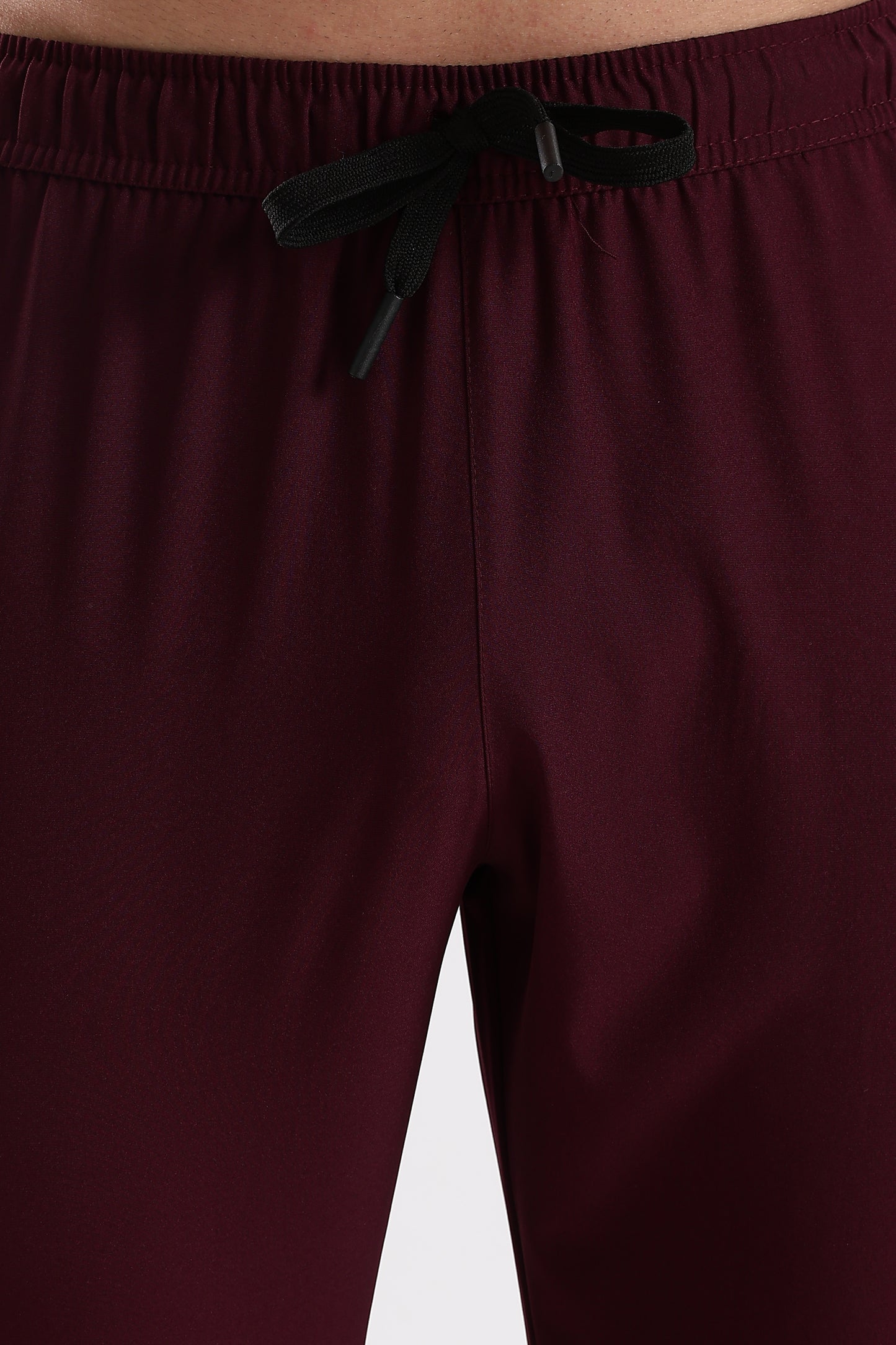 Men's Maroon sports fitness trouser