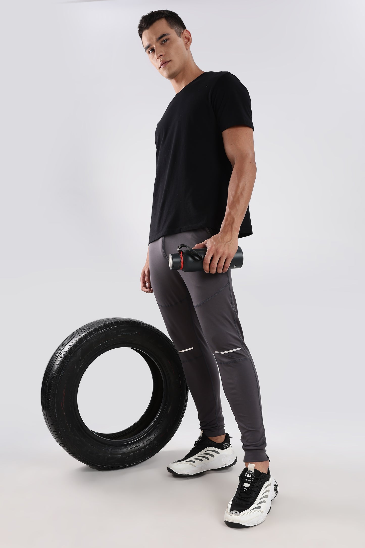 Men's Grey sportswear joggers