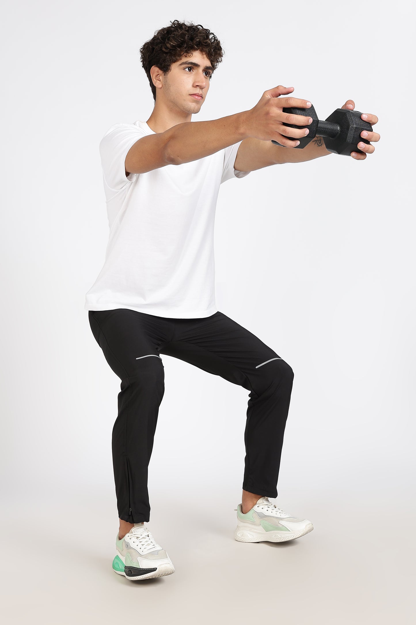 Men's Arctic Black sports active track lower Pant