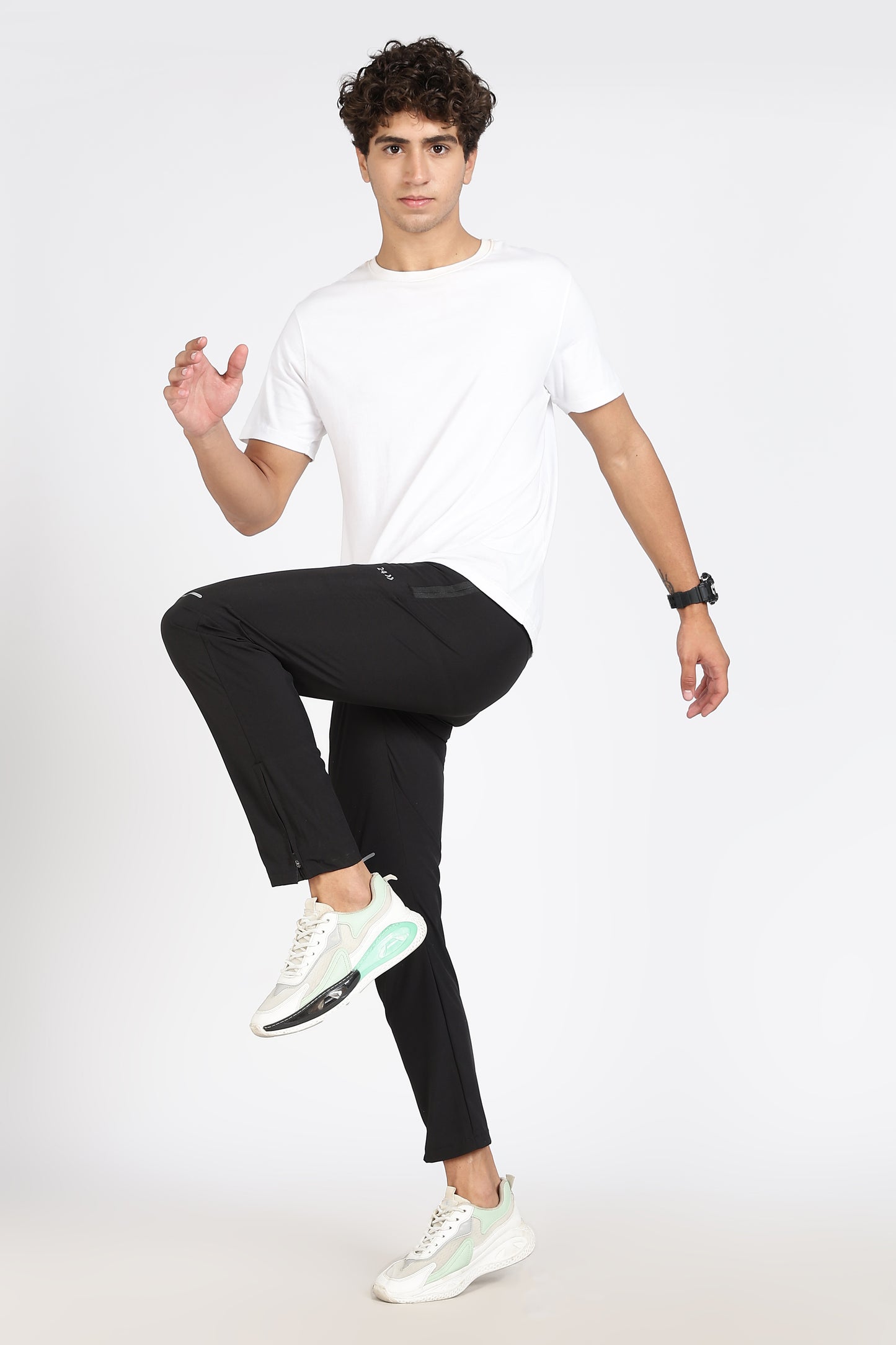 Men's Arctic Black sports active track lower Pant