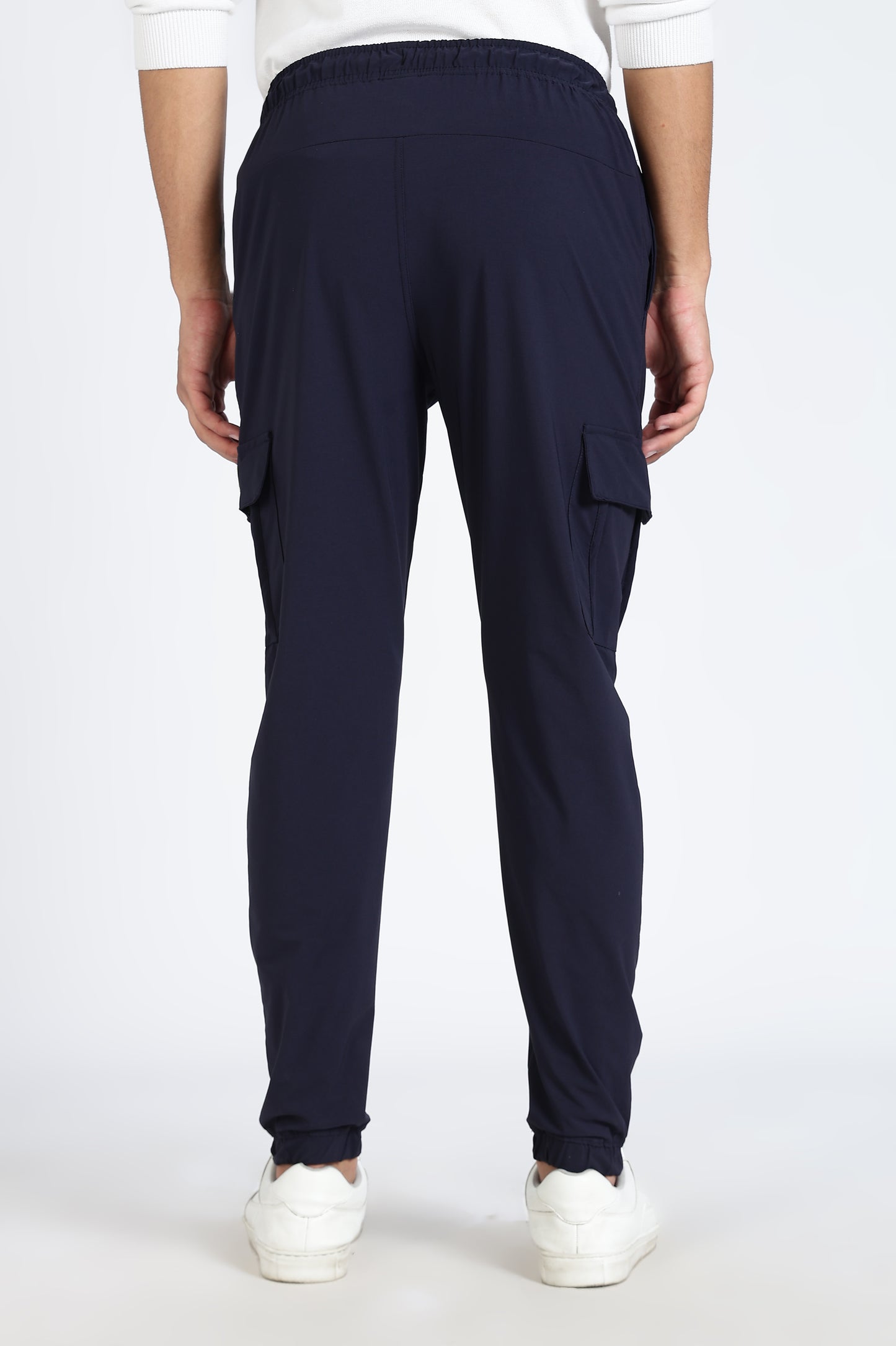 Men's Blue Elite Joggers Solid