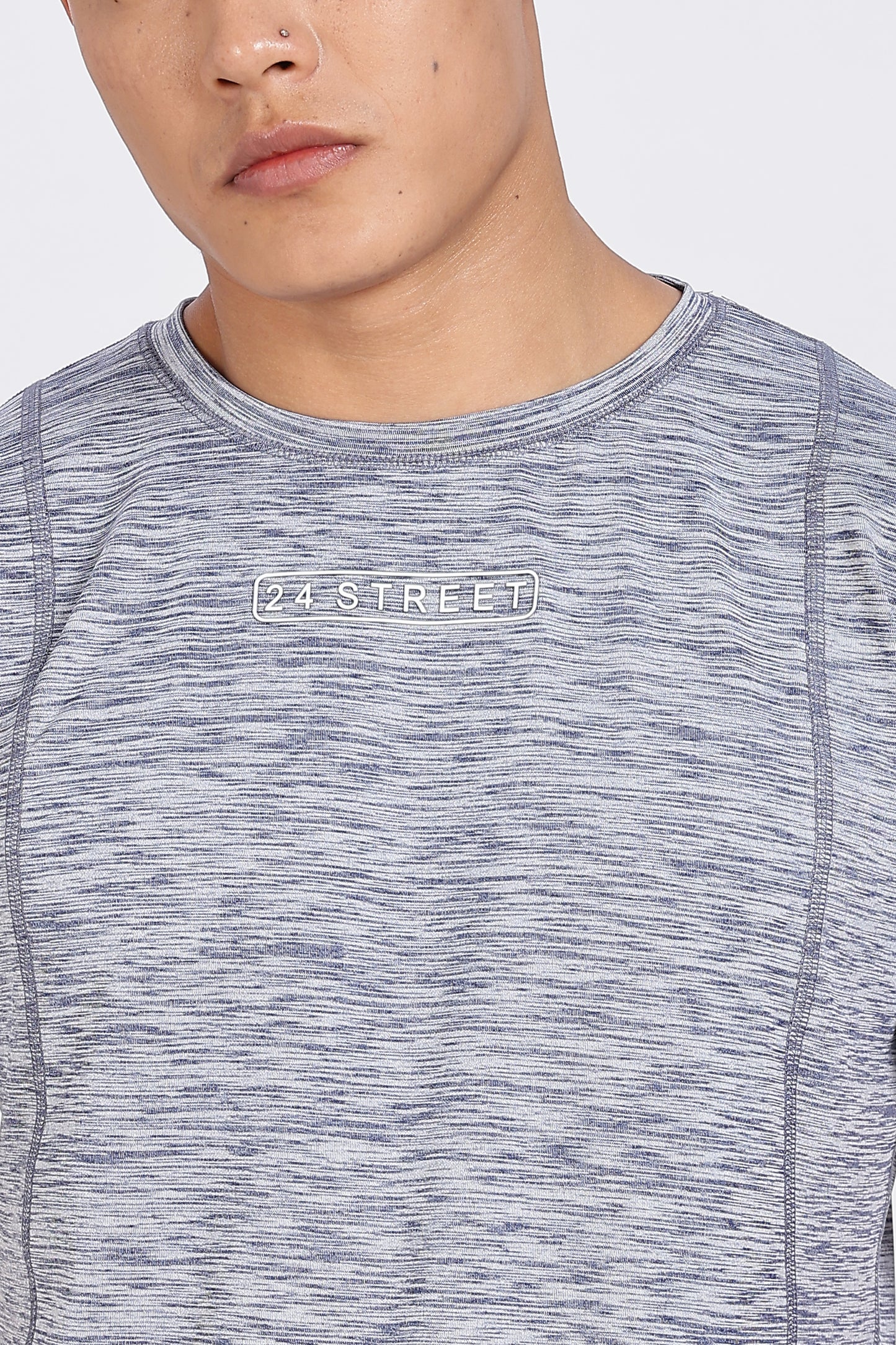 Men's Steel Grey Co-ord set Half Sleeves