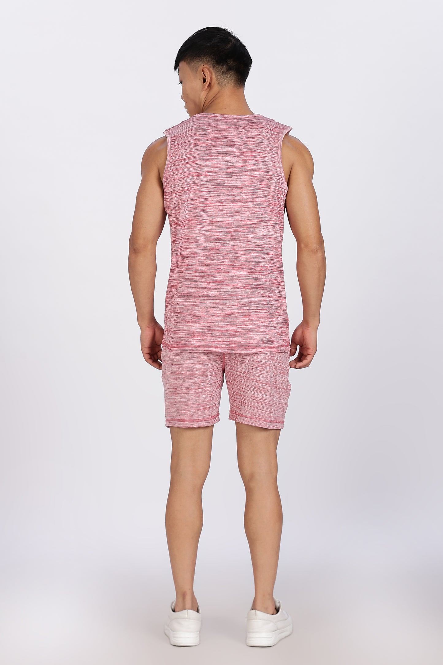 Men's Dusty Rose Co-ord set Sleeve less