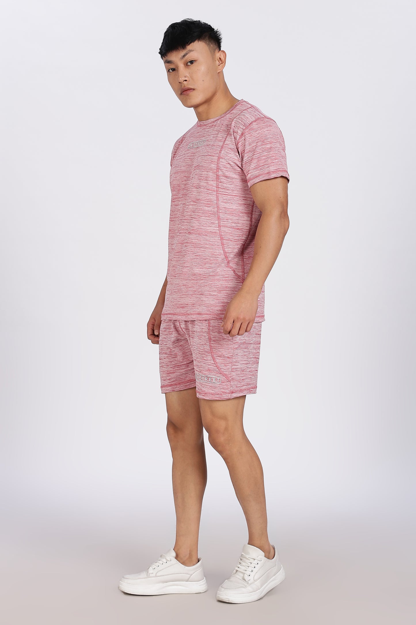 Men's Dusty Rose Co-ord set Half Sleeves