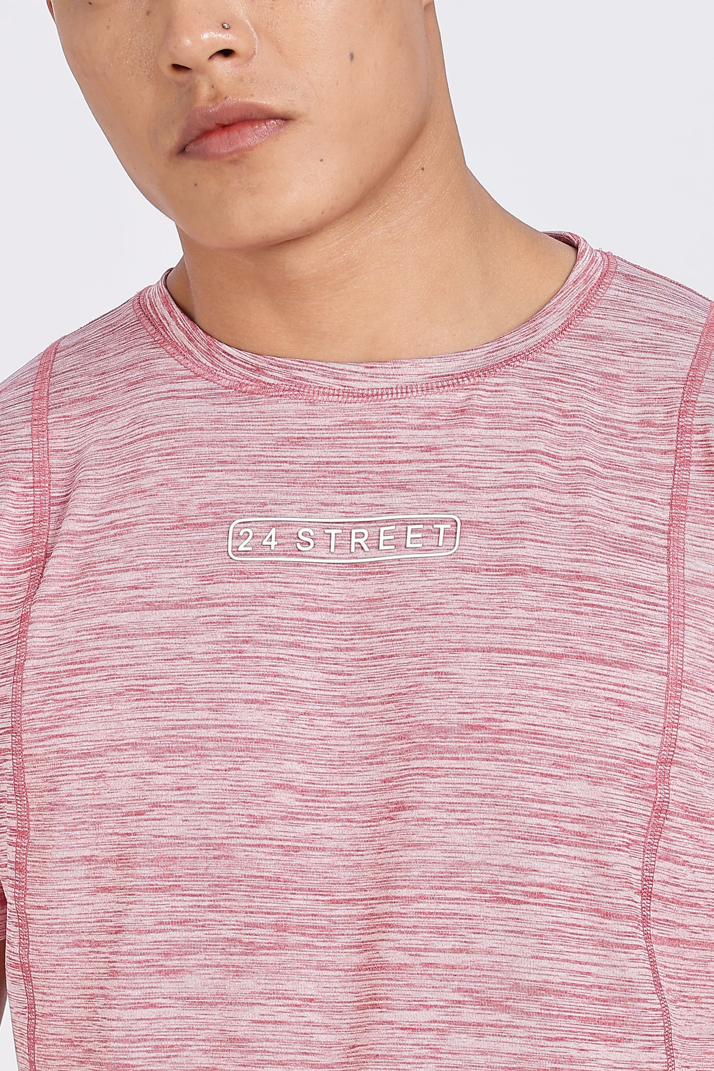 Men's Dusty Rose Co-ord set Half Sleeves