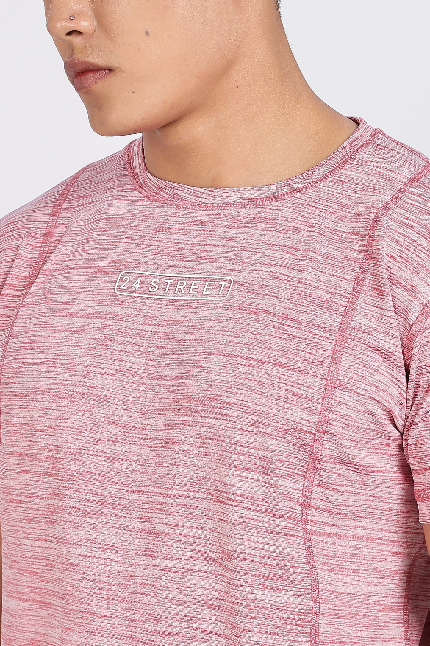 Men's Dusty Rose Co-ord set Half Sleeves