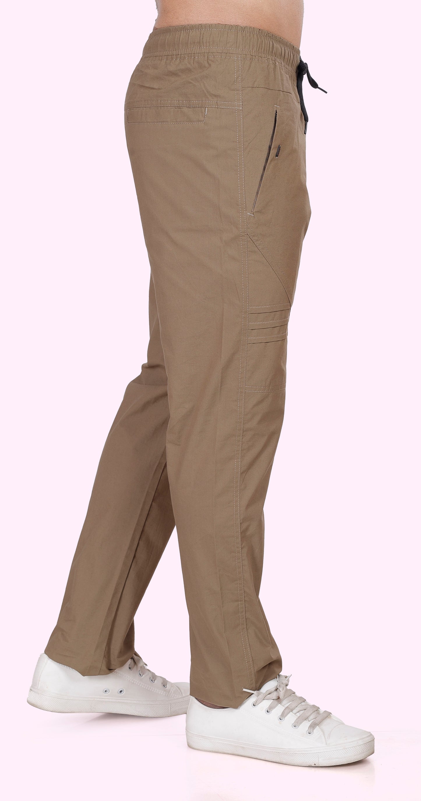 Men's Khakee Gentle Ease Pyjama Pants Solid Comfort Cotton