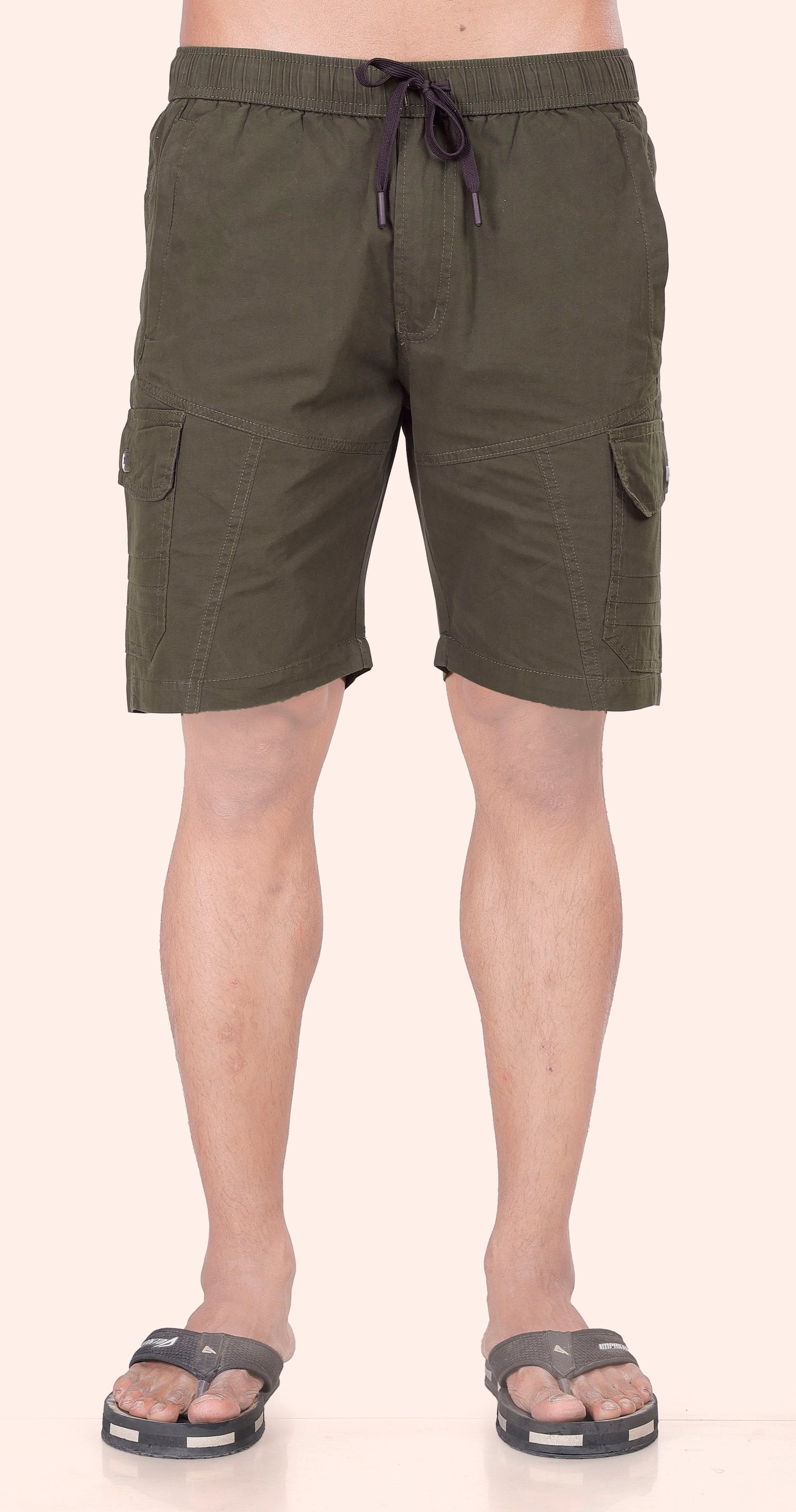 Men's Paradise Path Solid Bermuda Comfort Cotton