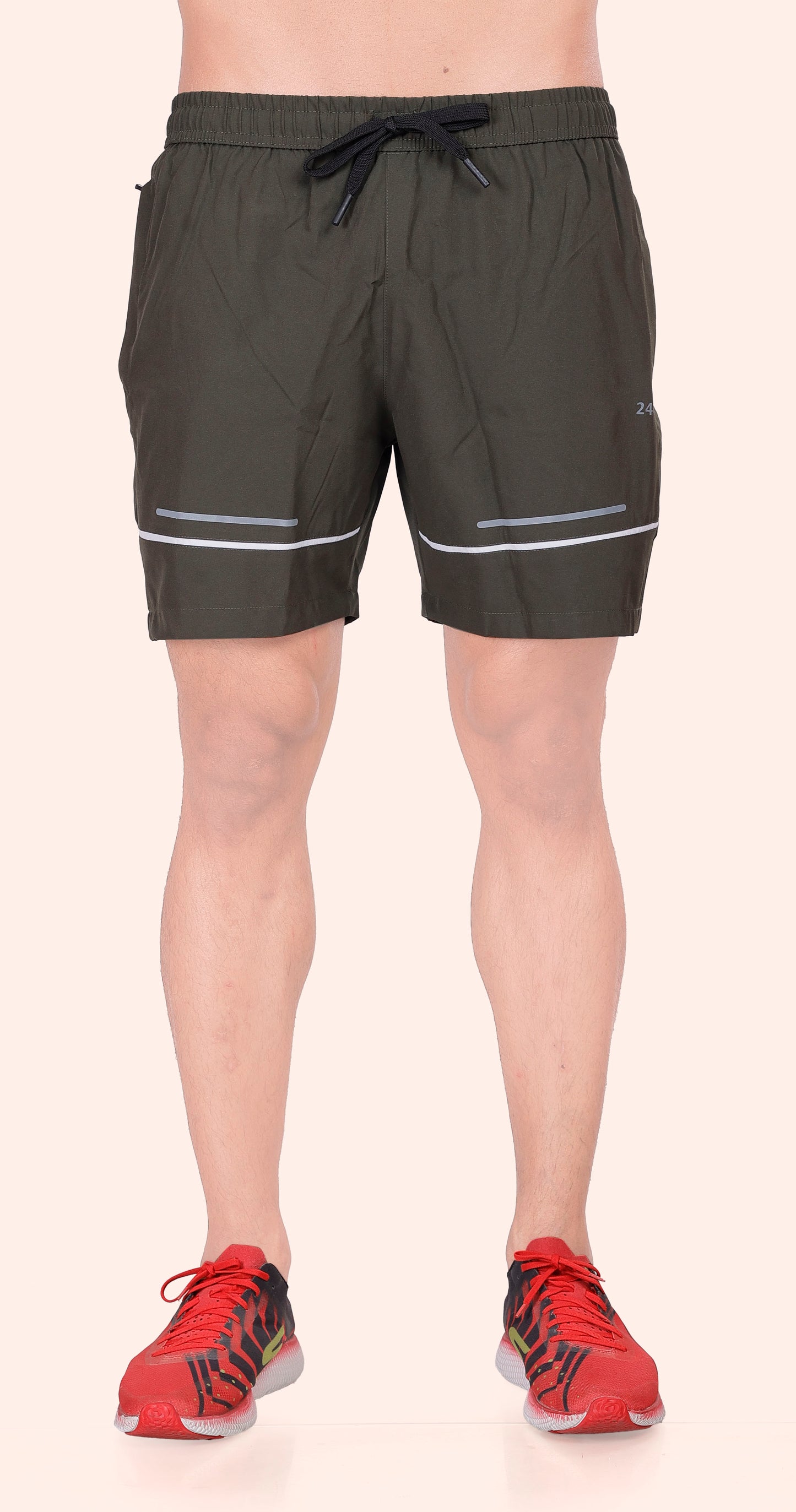 Men's Green Active Pulse Sports Shorts