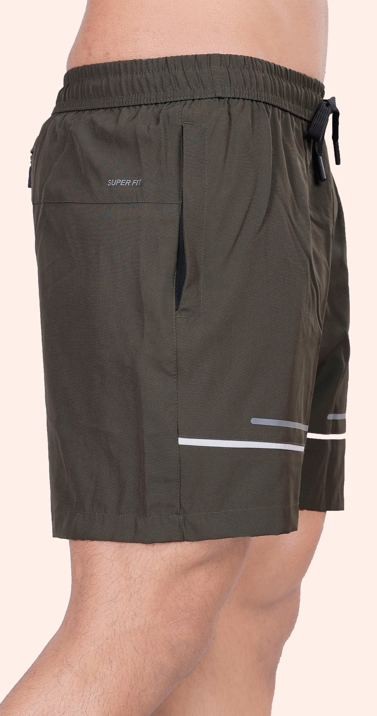 Men's Green Active Pulse Sports Shorts