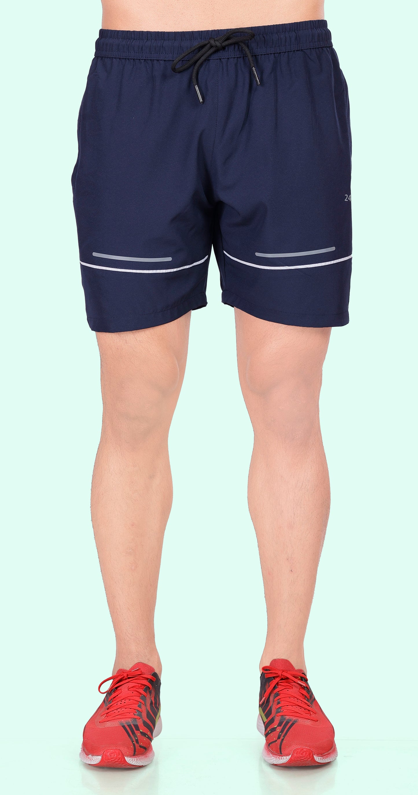 Men's Dark Blue Active Pulse Sports Shorts