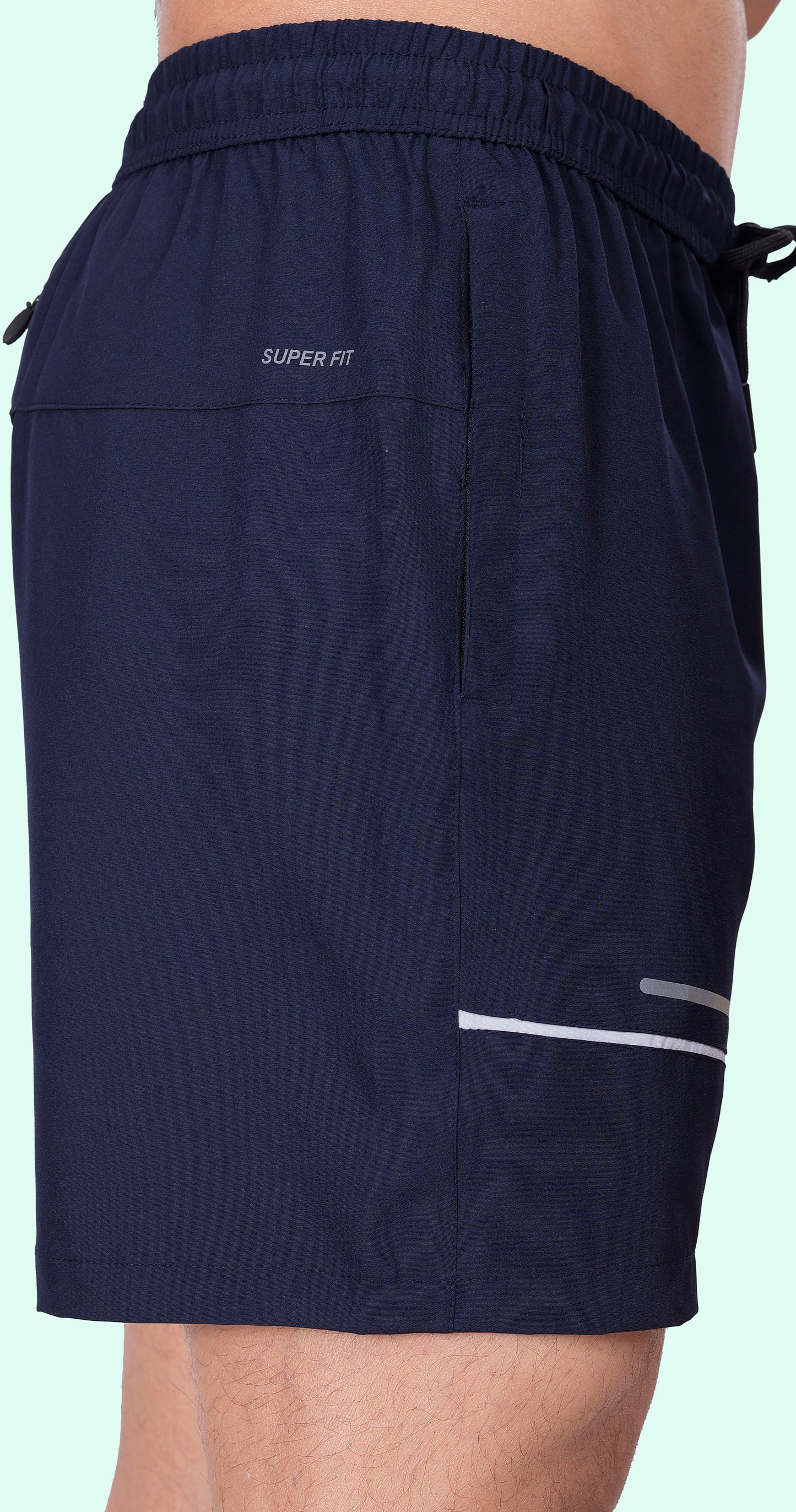Men's Dark Blue Active Pulse Sports Shorts