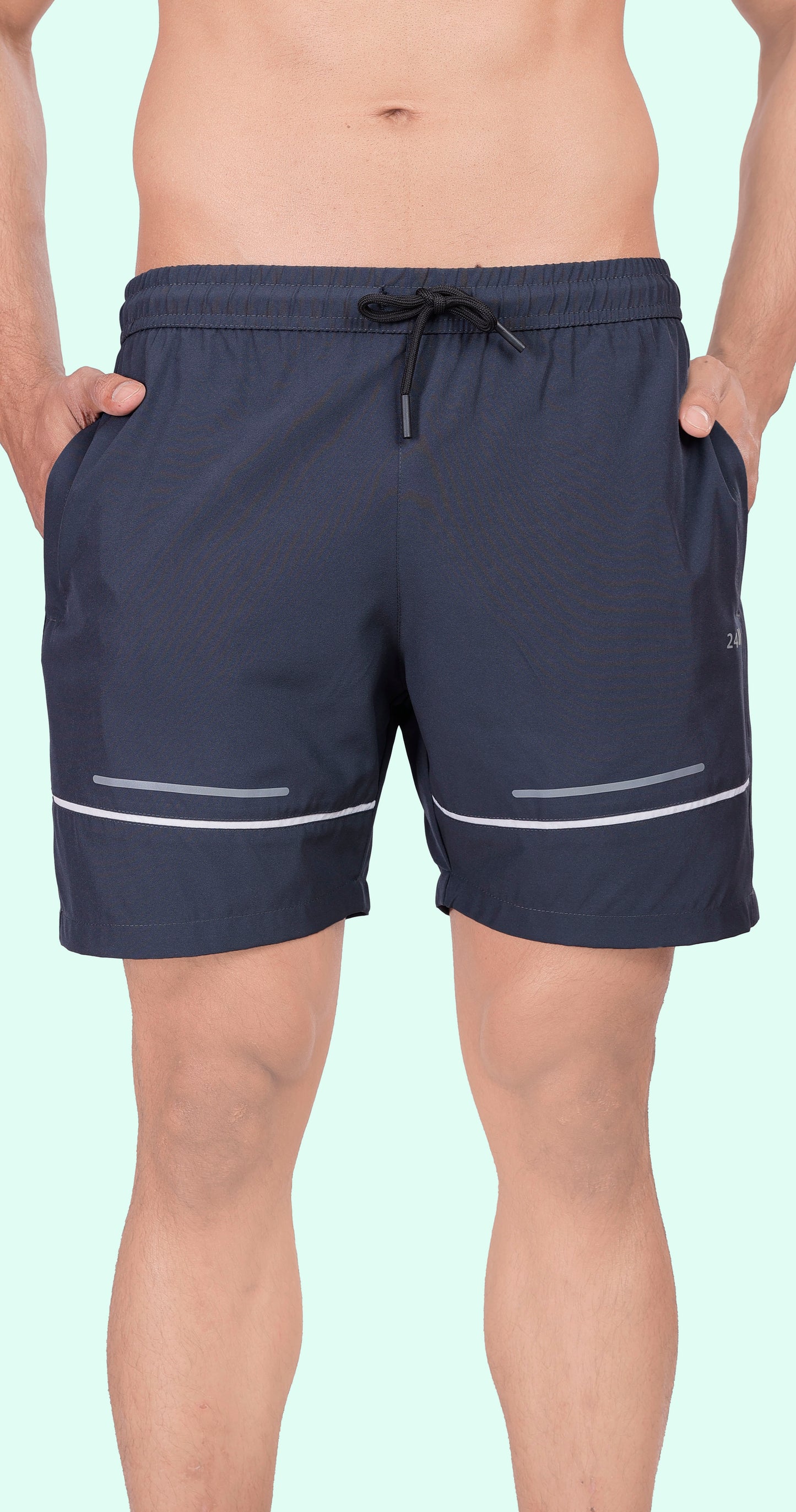 Men's Dark Grey Active Pulse Sports Shorts
