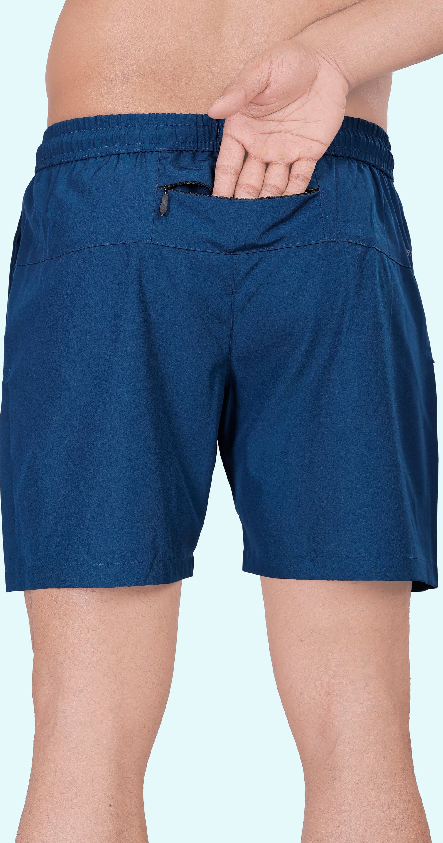 Men's Blue Active Pulse Sports Shorts