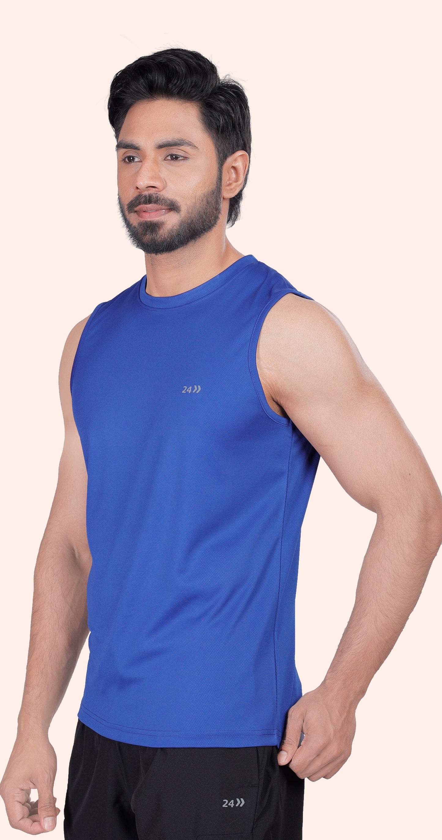 Men's Navy Blue Active Wear Essentials Sports Sandow