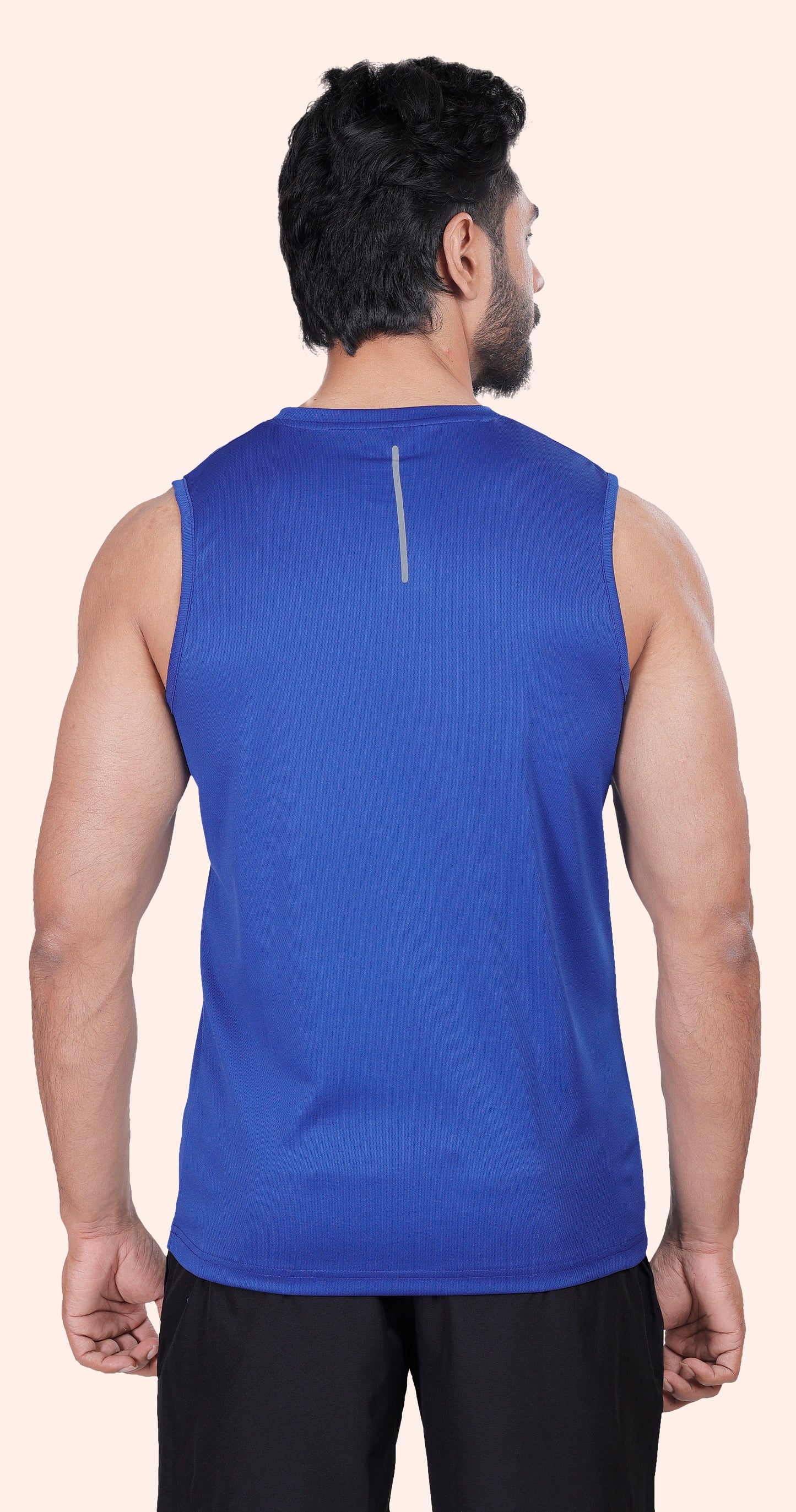 Men's Navy Blue Active Wear Essentials Sports Sandow