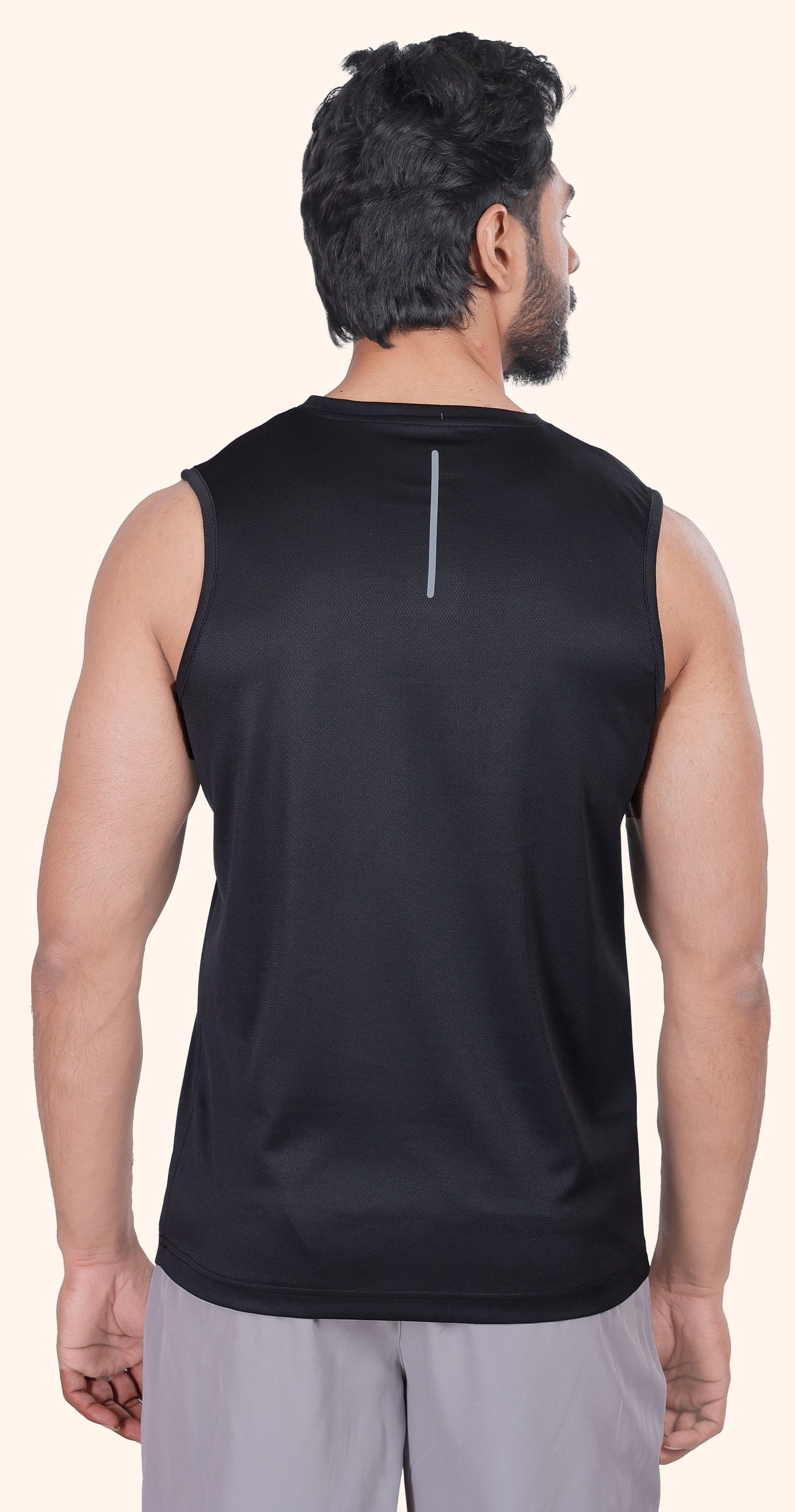 Men's Black Active Wear Essentials Sports Sandow