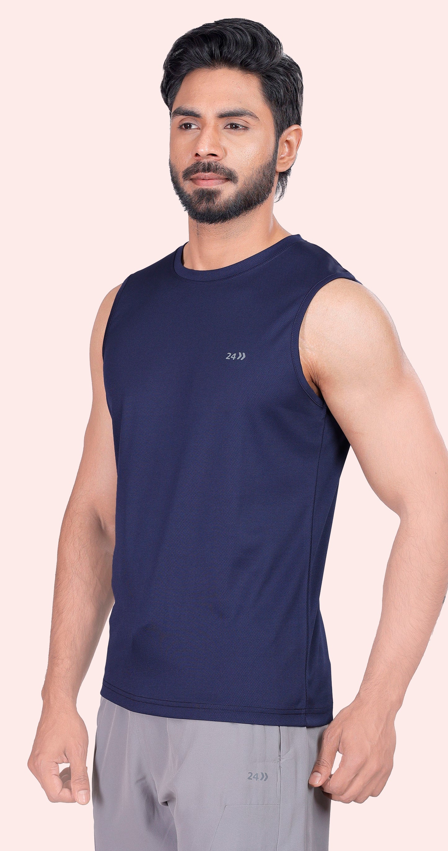 Men's Dark Blue Active Wear Essentials Sports Sandow