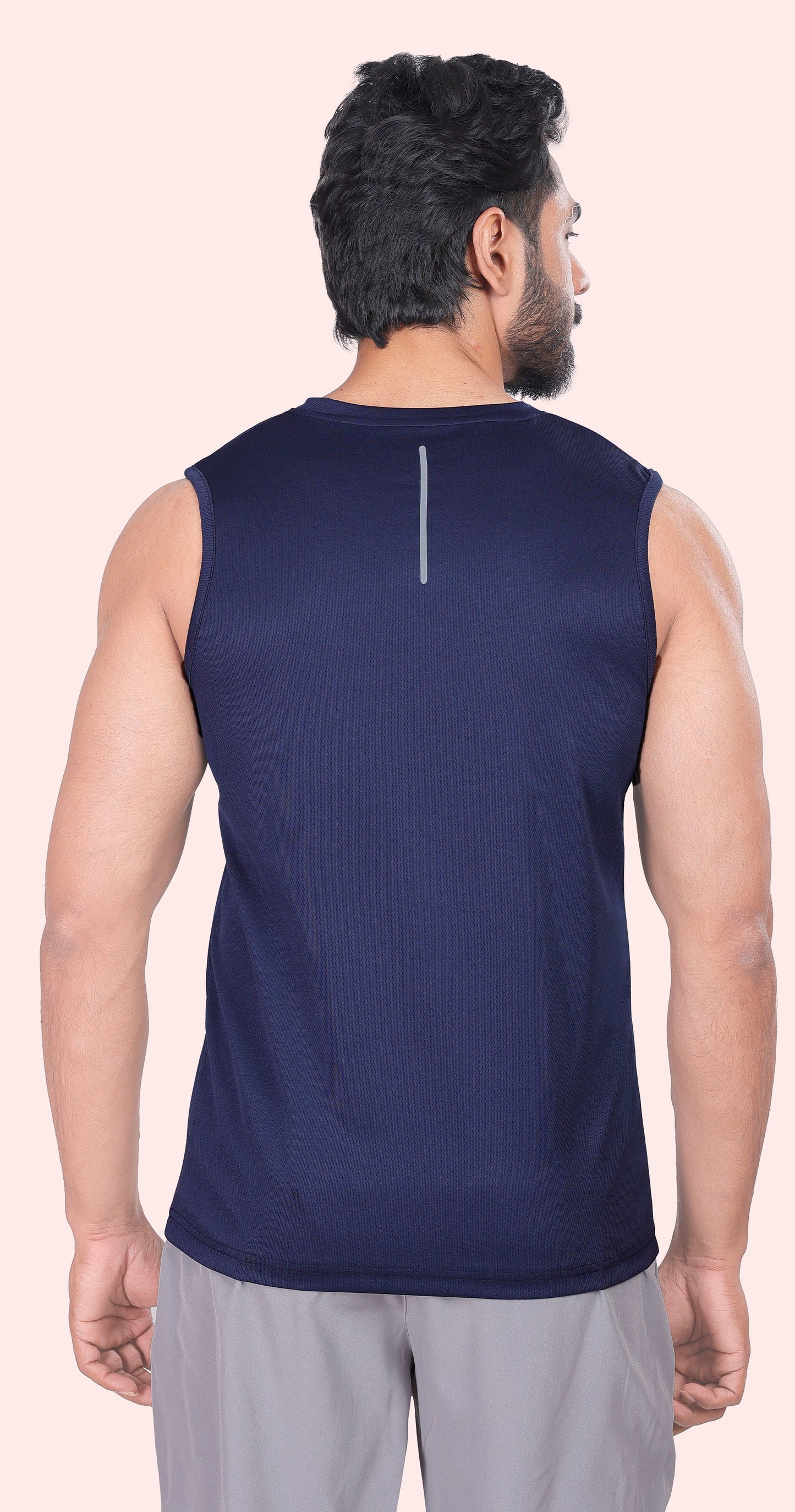 Men's Dark Blue Active Wear Essentials Sports Sandow