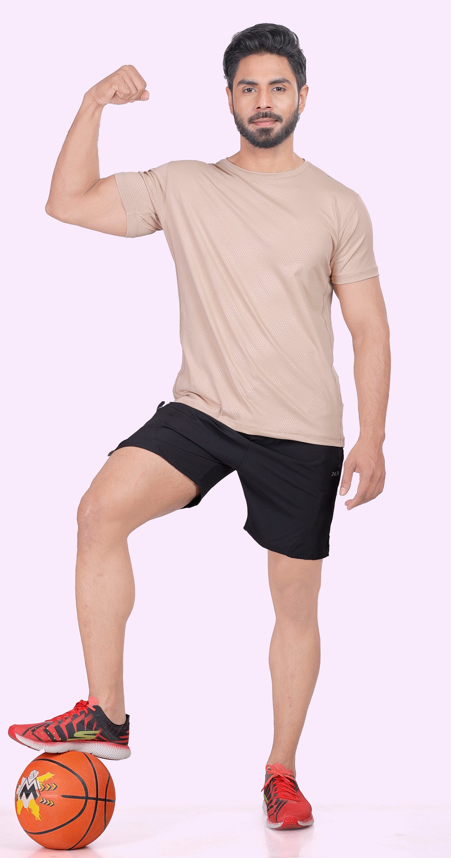 DynamicFit Light Beige Sports Tee