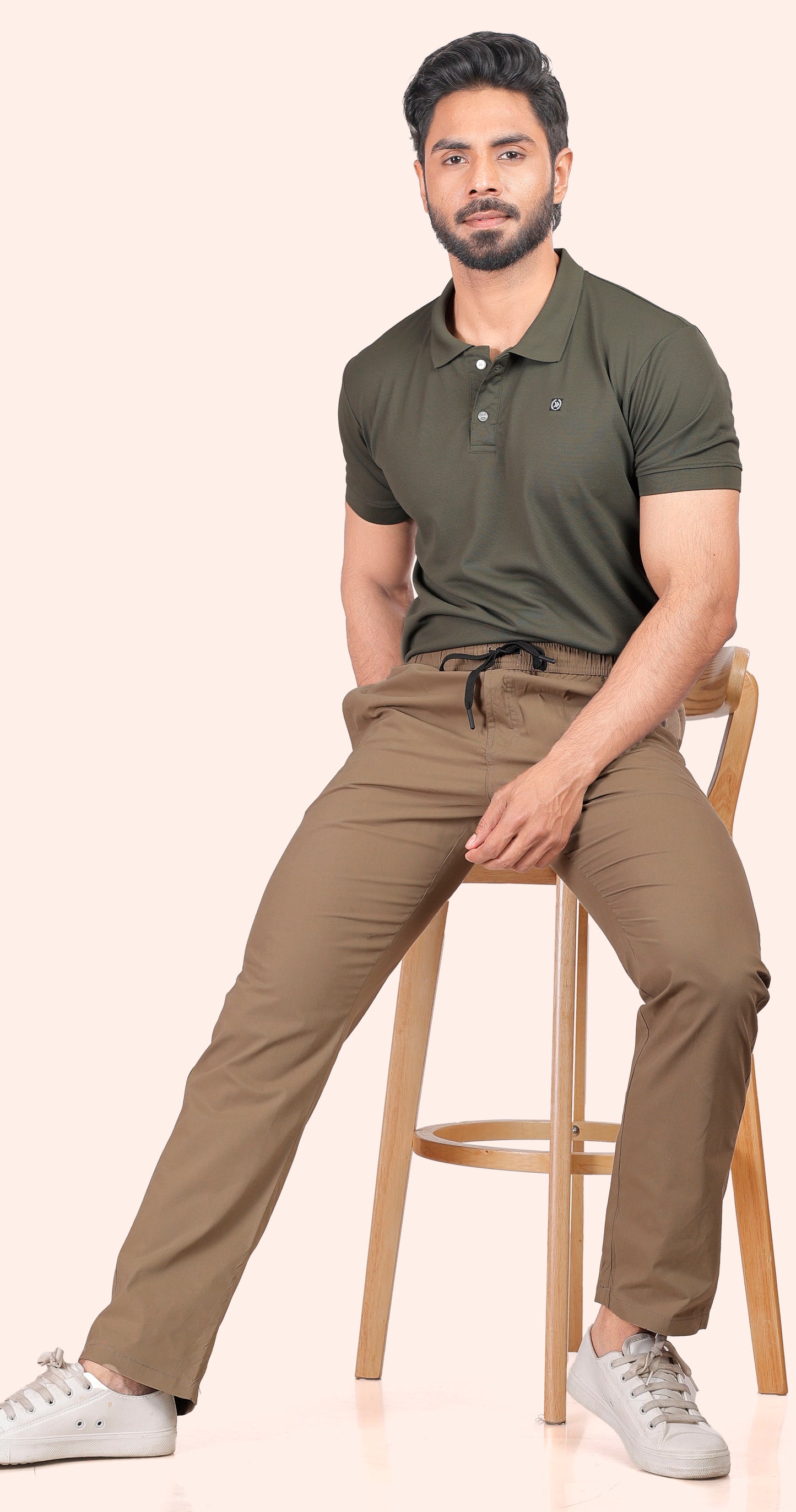 Men's Dark Green Classic Comfort Polo T-shirts