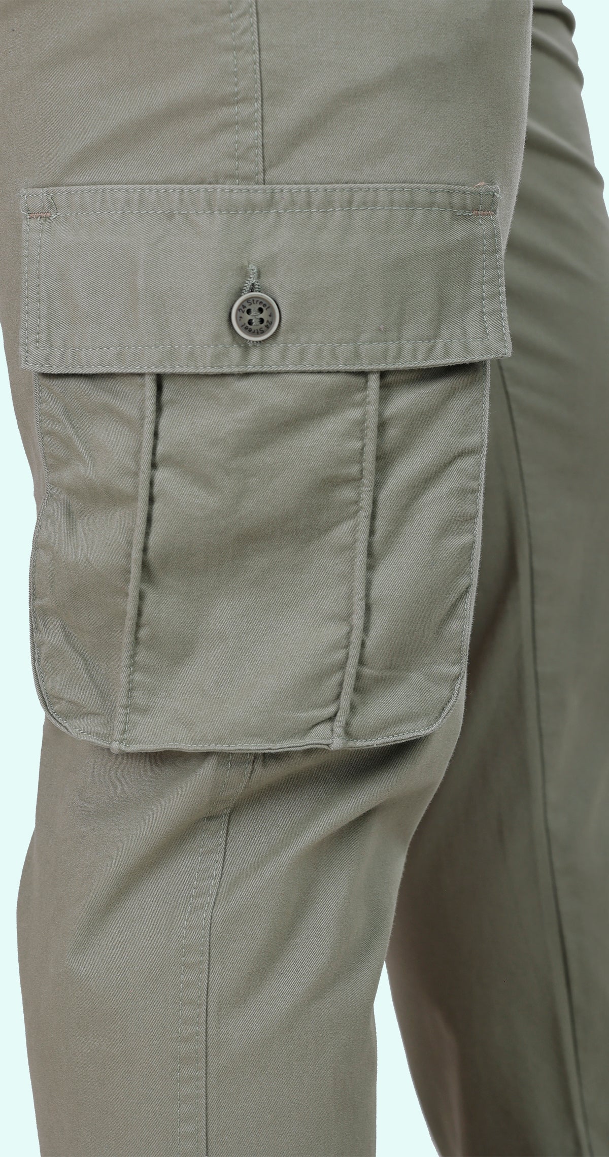 Men's Pista Green Athletic Flow Solid Jogger Cotton
