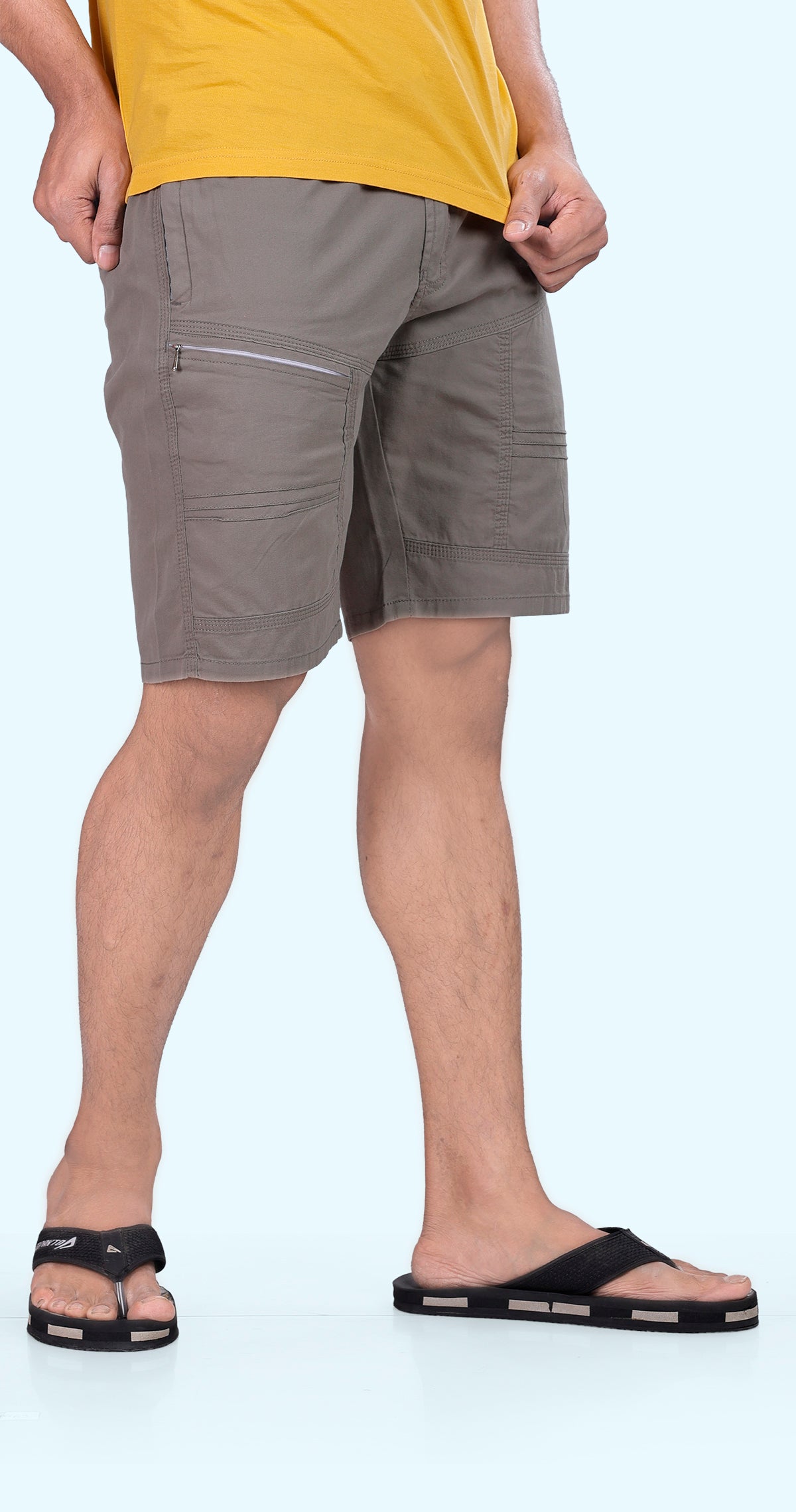 Men's Paradise Fit Solid Bermuda Comfort Cotton