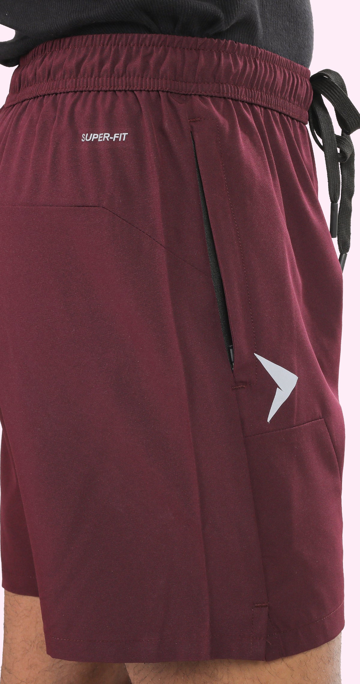 Men's Maroon Active Pulse Sports Boxer