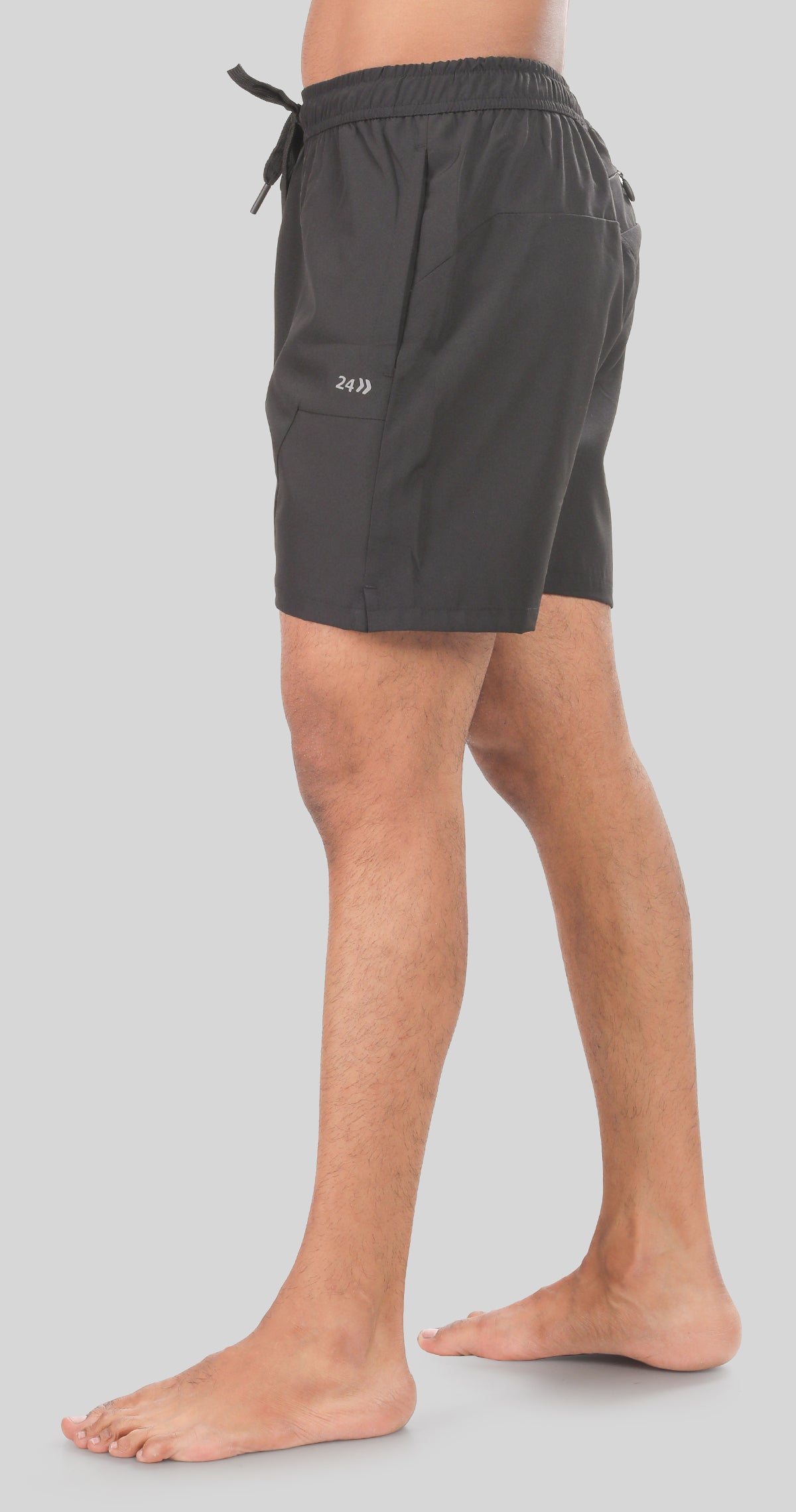 Men's Black Active Pulse Sports Boxer