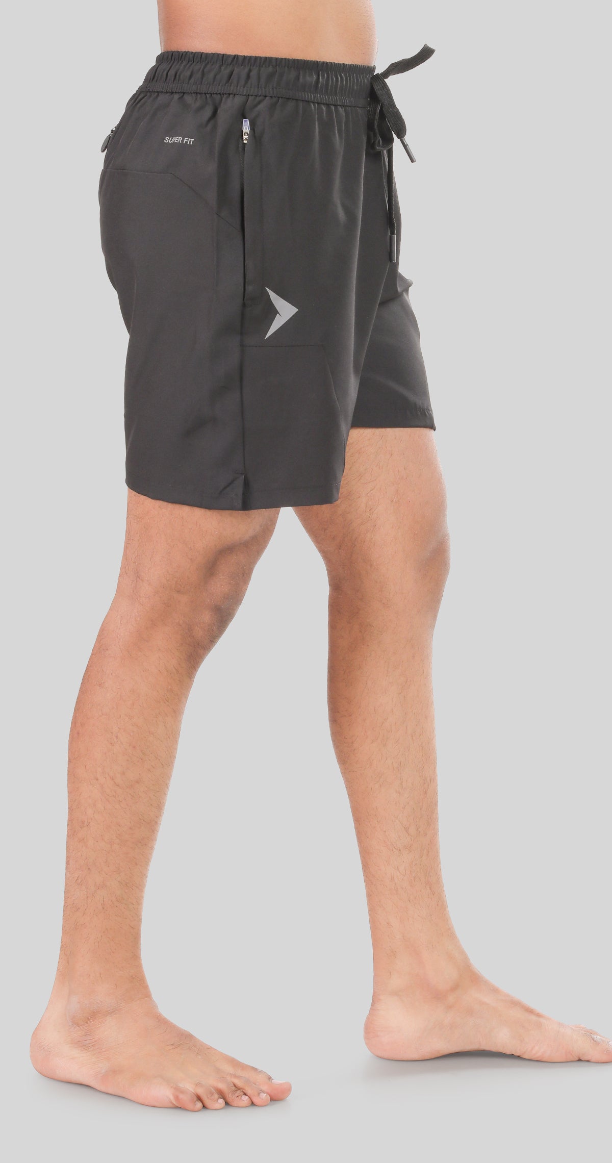 Men's Black Active Pulse Sports Boxer