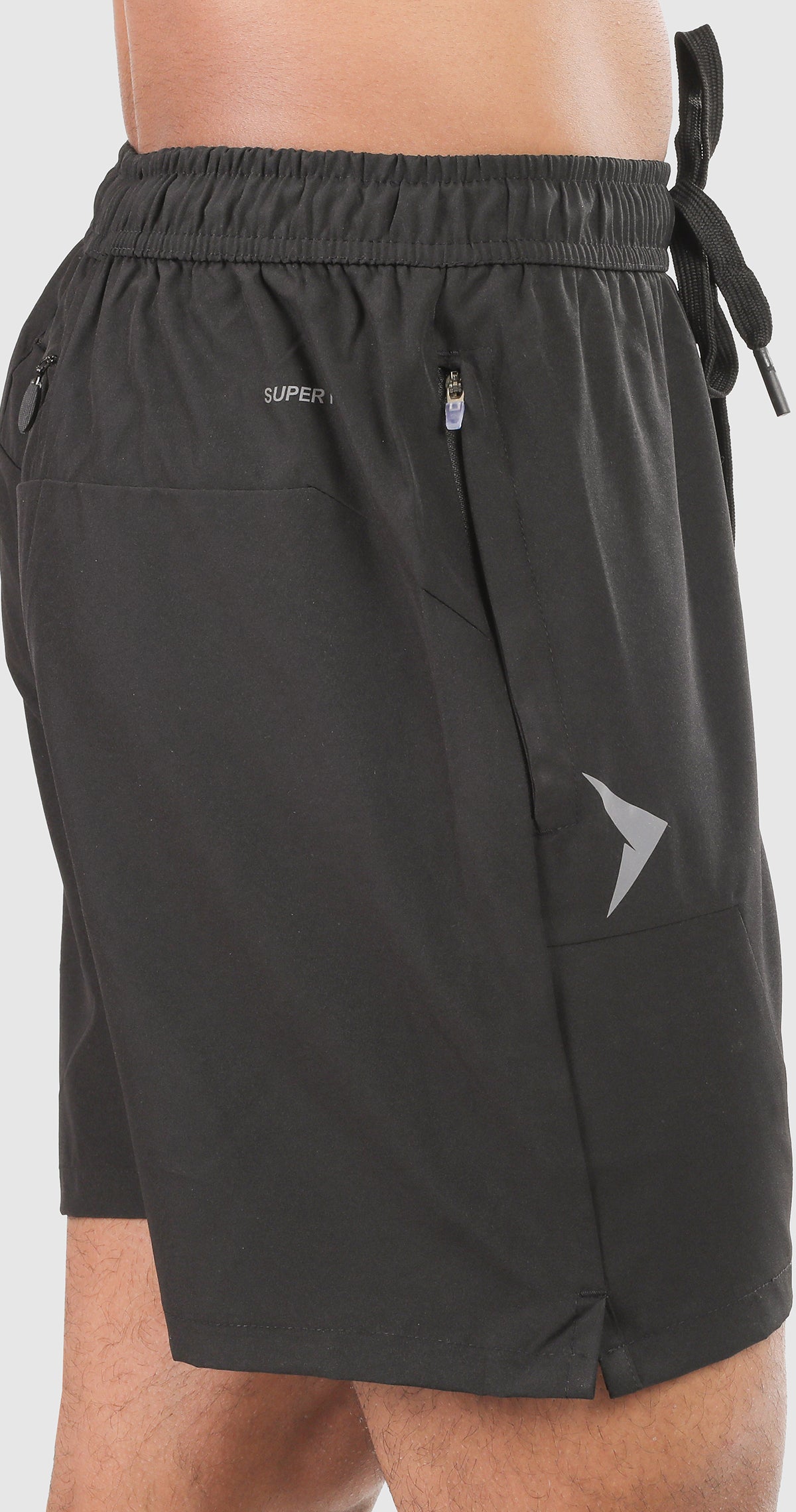 Men's Black Active Pulse Sports Boxer