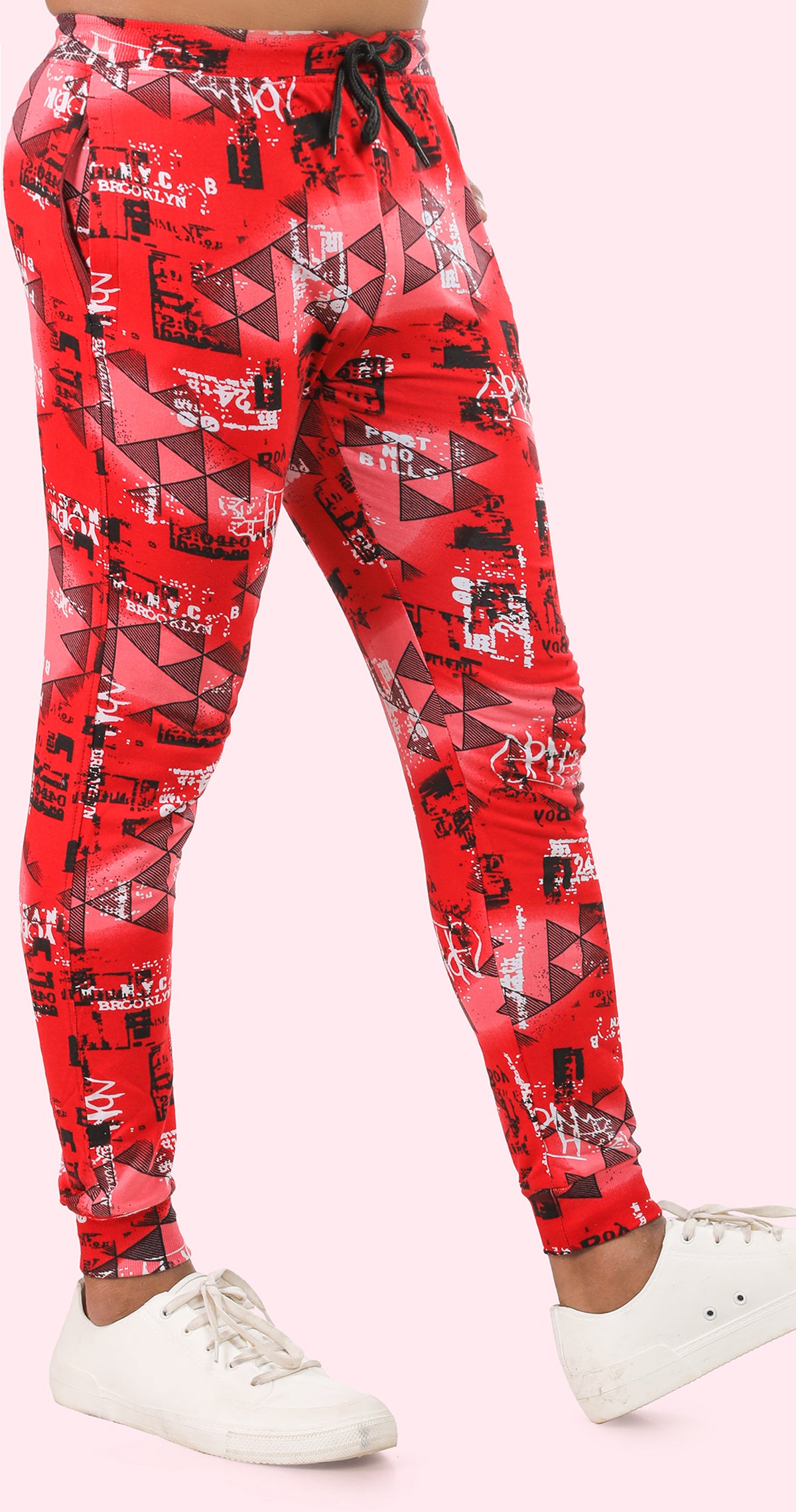 Men's Active Flex Printed Jogger Cotton