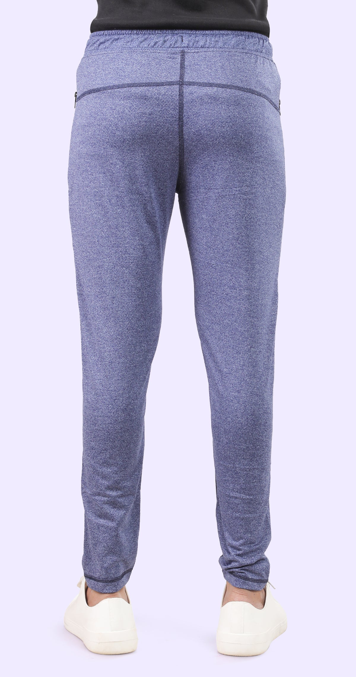 Men's Admiral Blue Sport Flex Sports Pants Soild sweat Control