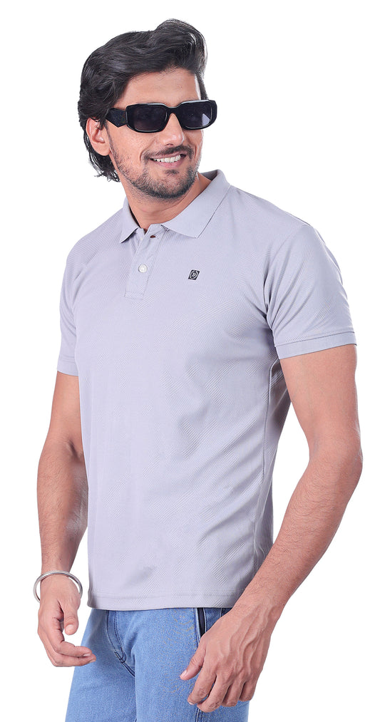 Men's French Blue Polo Perfection Tshirt