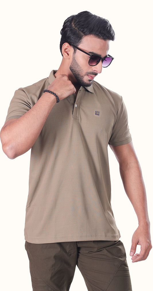 Men's Light Olive Polo Perfection Tshirt